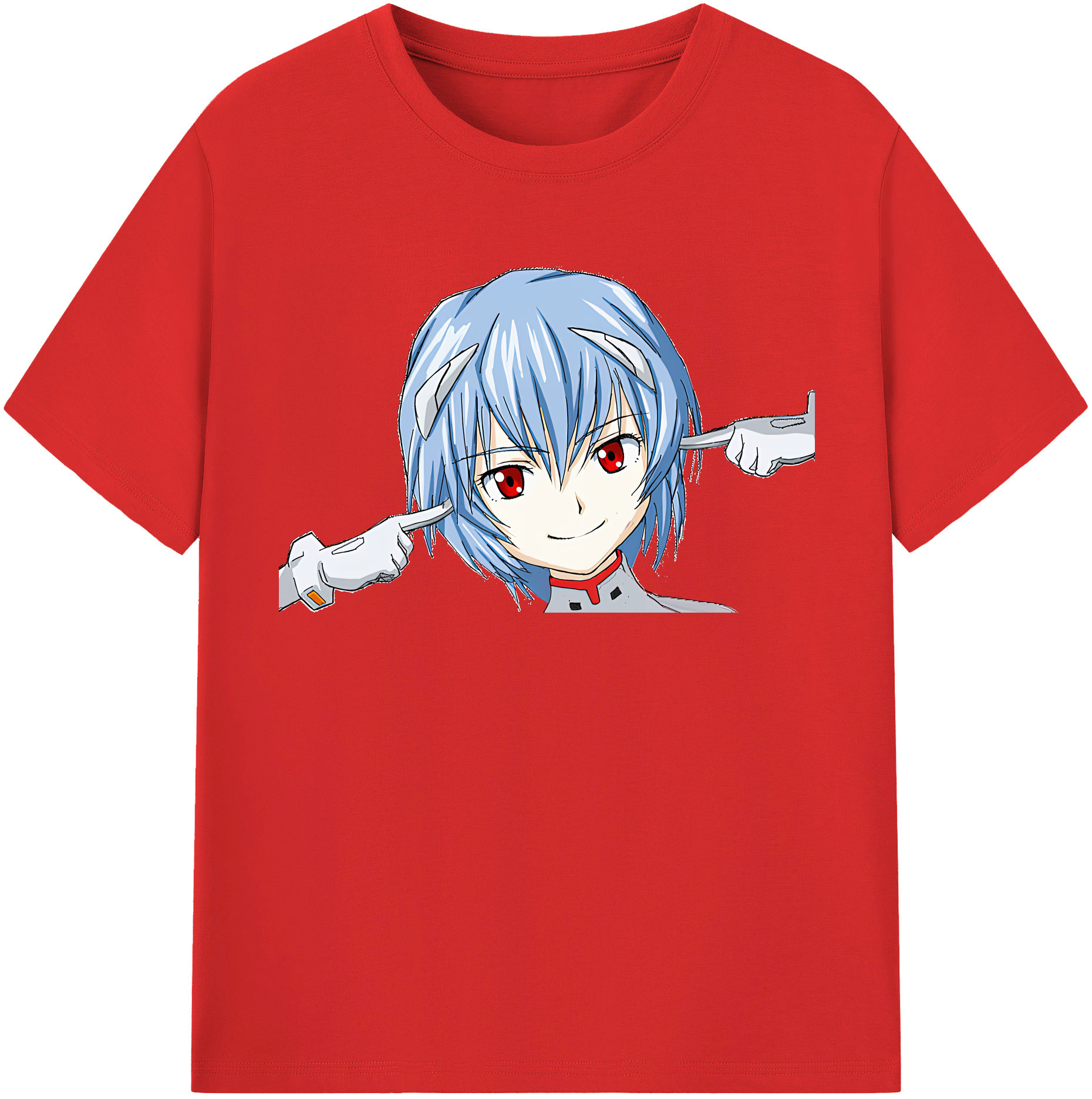 （画像用） EVA 新世紀エヴァンゲリオン レディースカジュアルプリントTシャツ（綿100％）