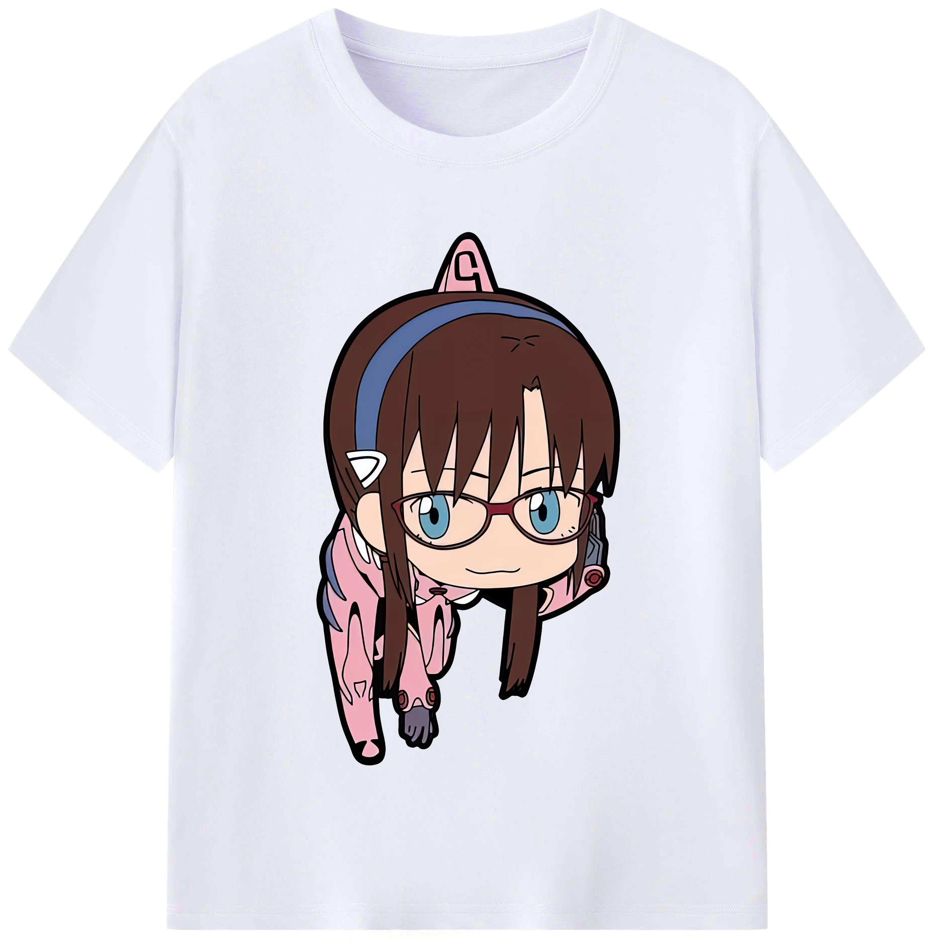 （画像用） EVA 新世紀エヴァンゲリオン レディースカジュアルプリントTシャツ（綿100％）