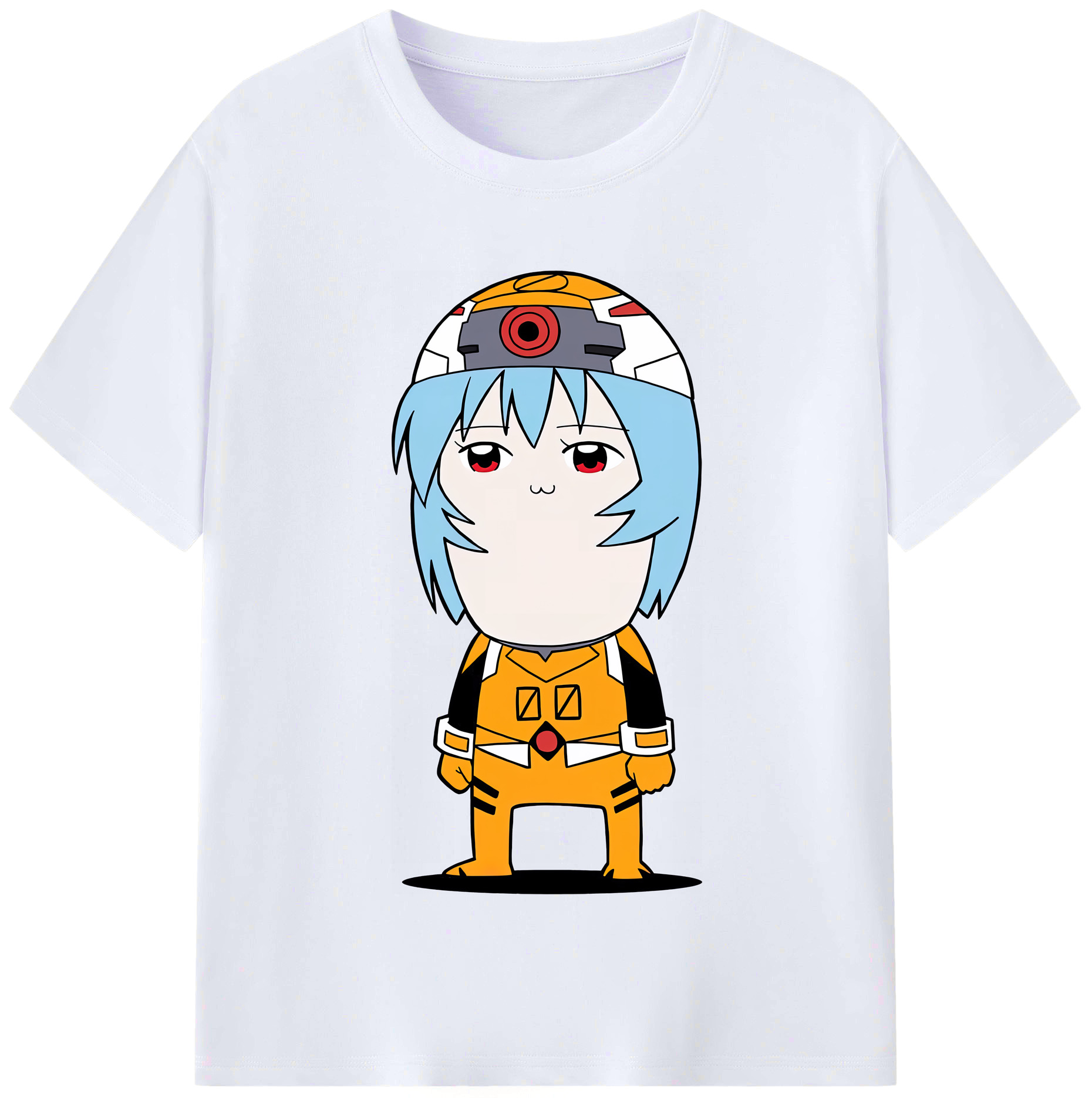 （画像用） EVA 新世紀エヴァンゲリオン レディースカジュアルプリントTシャツ（綿100％）