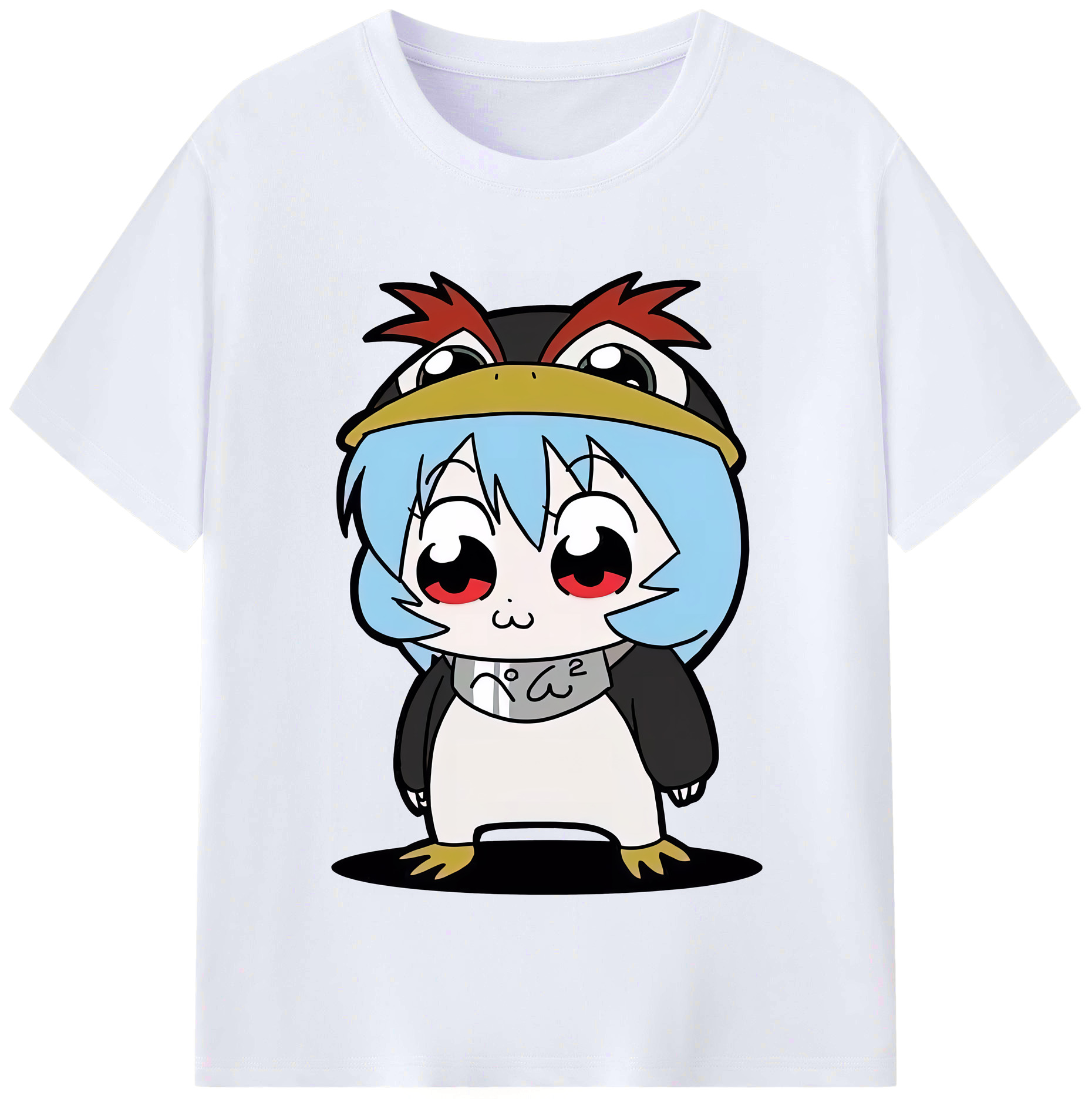 （画像用） EVA 新世紀エヴァンゲリオン レディースカジュアルプリントTシャツ（綿100％）