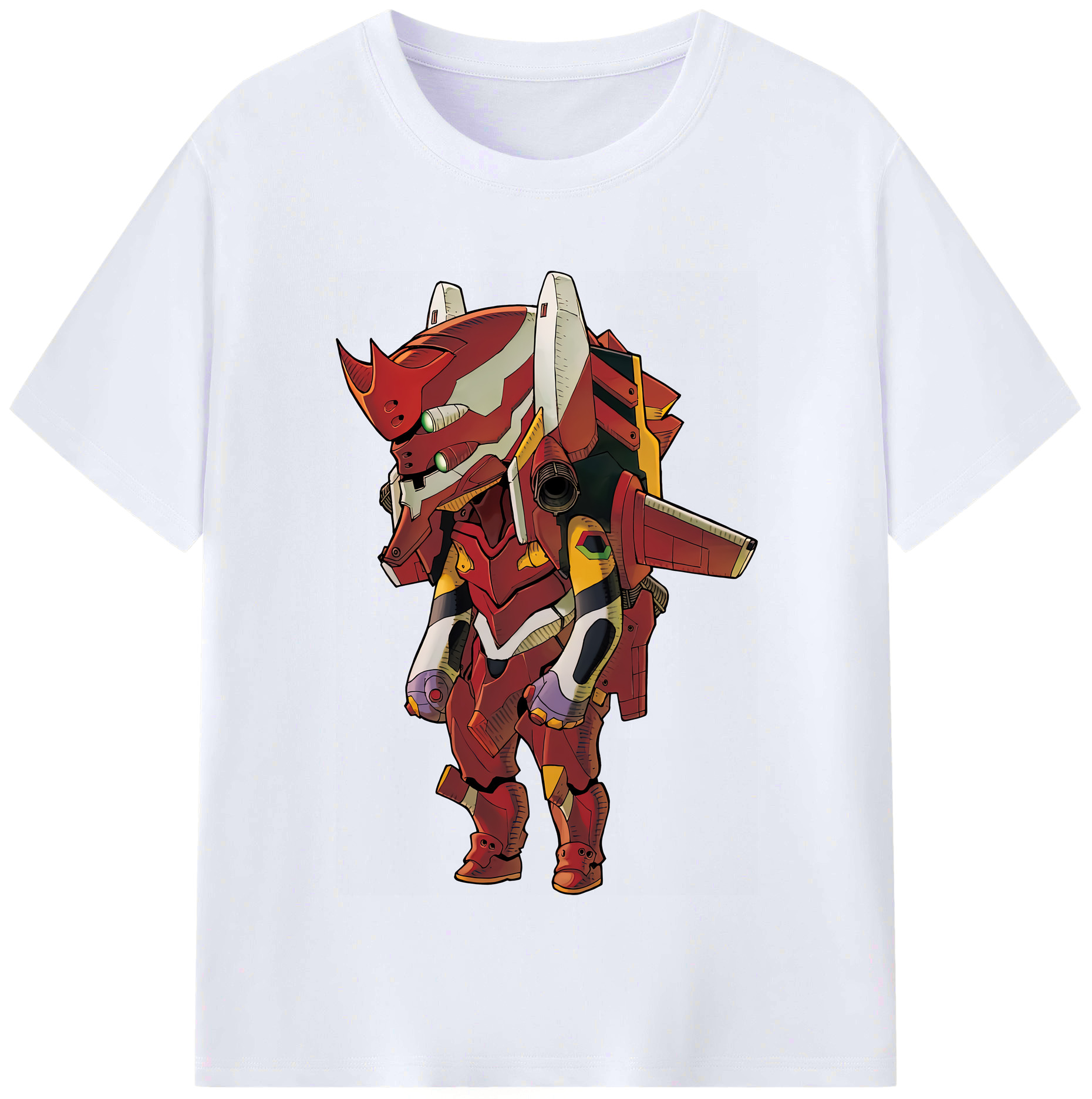 （画像用） EVA 新世紀エヴァンゲリオン レディースカジュアルプリントTシャツ（綿100％）