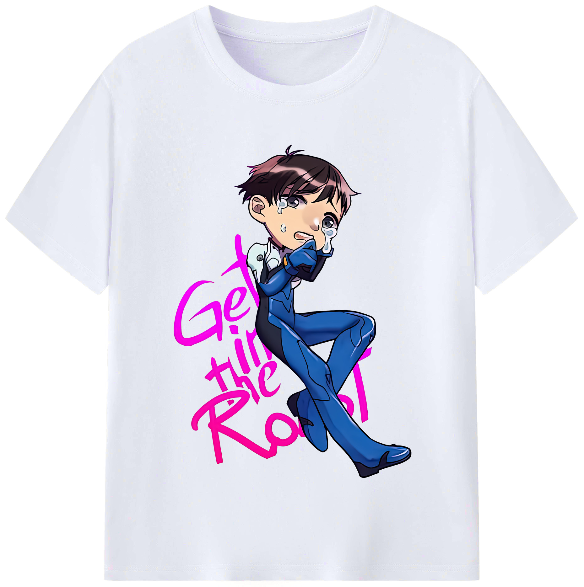 （画像用） EVA 新世紀エヴァンゲリオン レディースカジュアルプリントTシャツ（綿100％）
