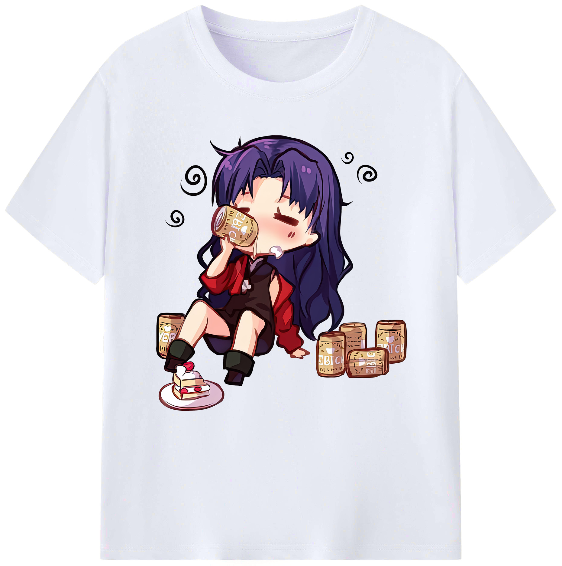 （画像用） EVA 新世紀エヴァンゲリオン レディースカジュアルプリントTシャツ（綿100％）