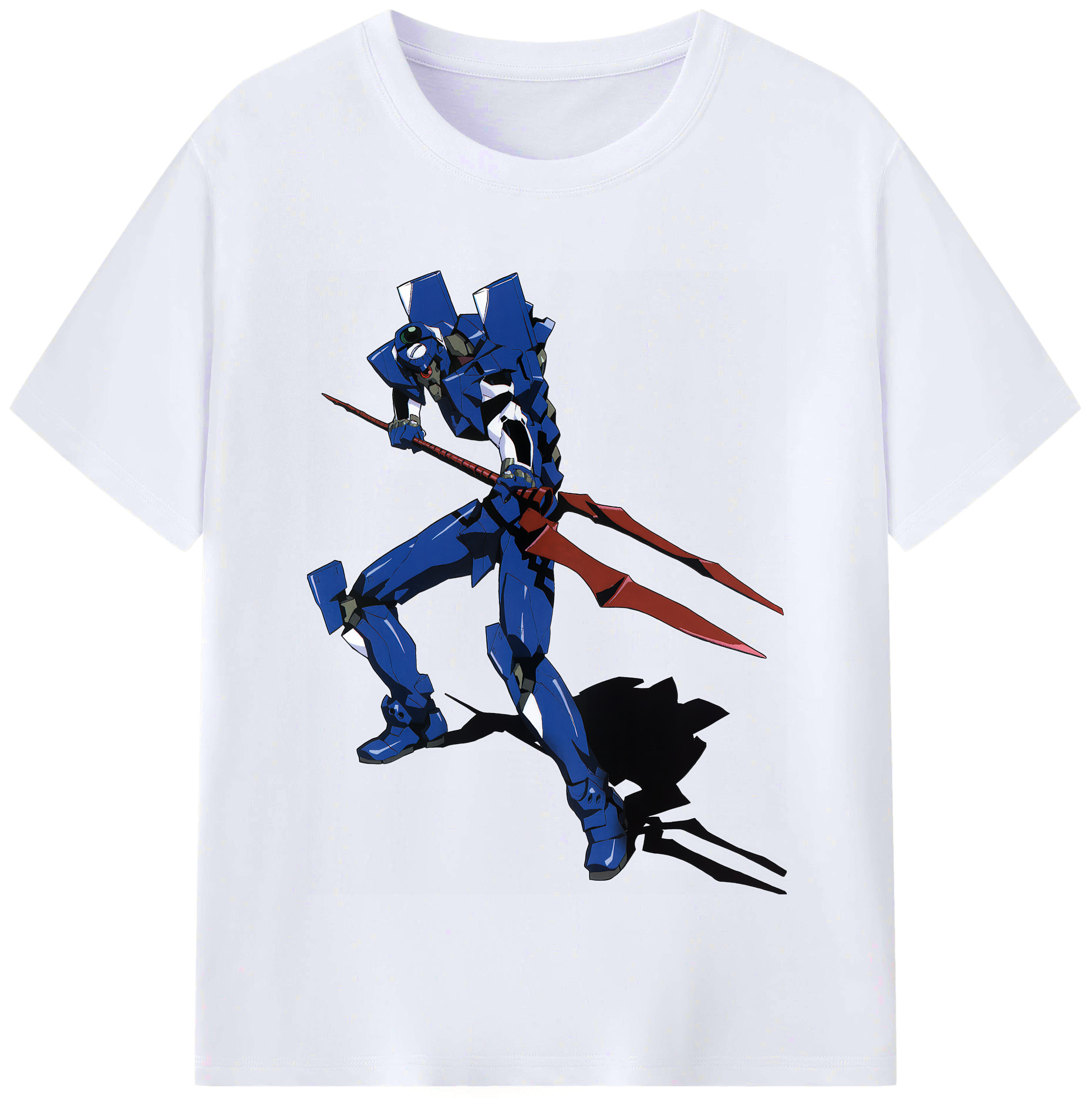 （画像用） EVA 新世紀エヴァンゲリオン レディースカジュアルプリントTシャツ（綿100％）