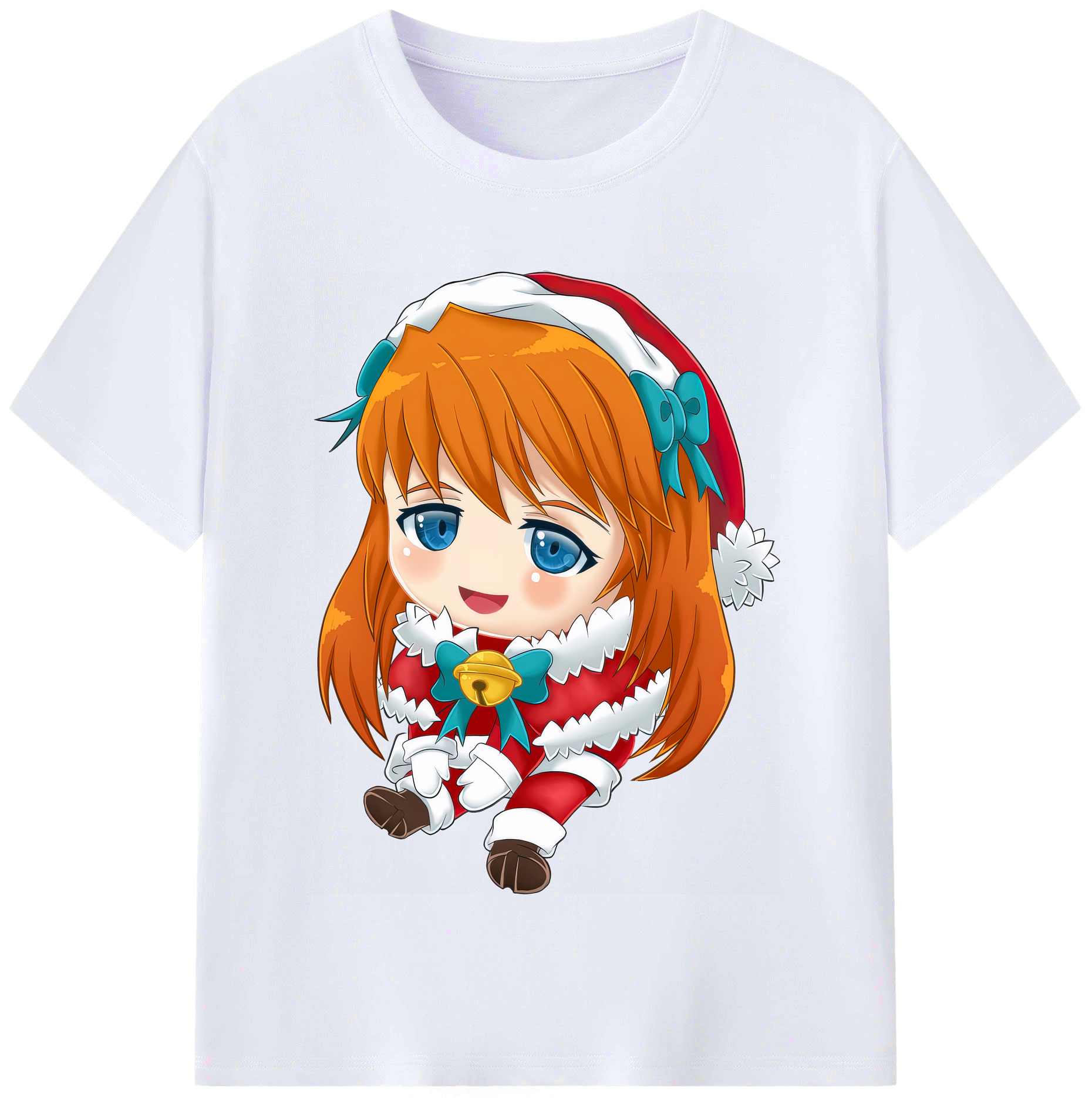 （画像用） EVA 新世紀エヴァンゲリオン レディースカジュアルプリントTシャツ（綿100％）