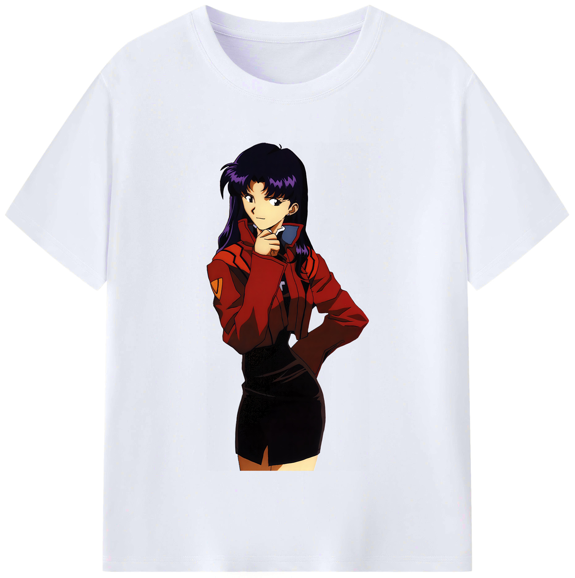 （画像用） EVA 新世紀エヴァンゲリオン レディースカジュアルプリントTシャツ（綿100％）