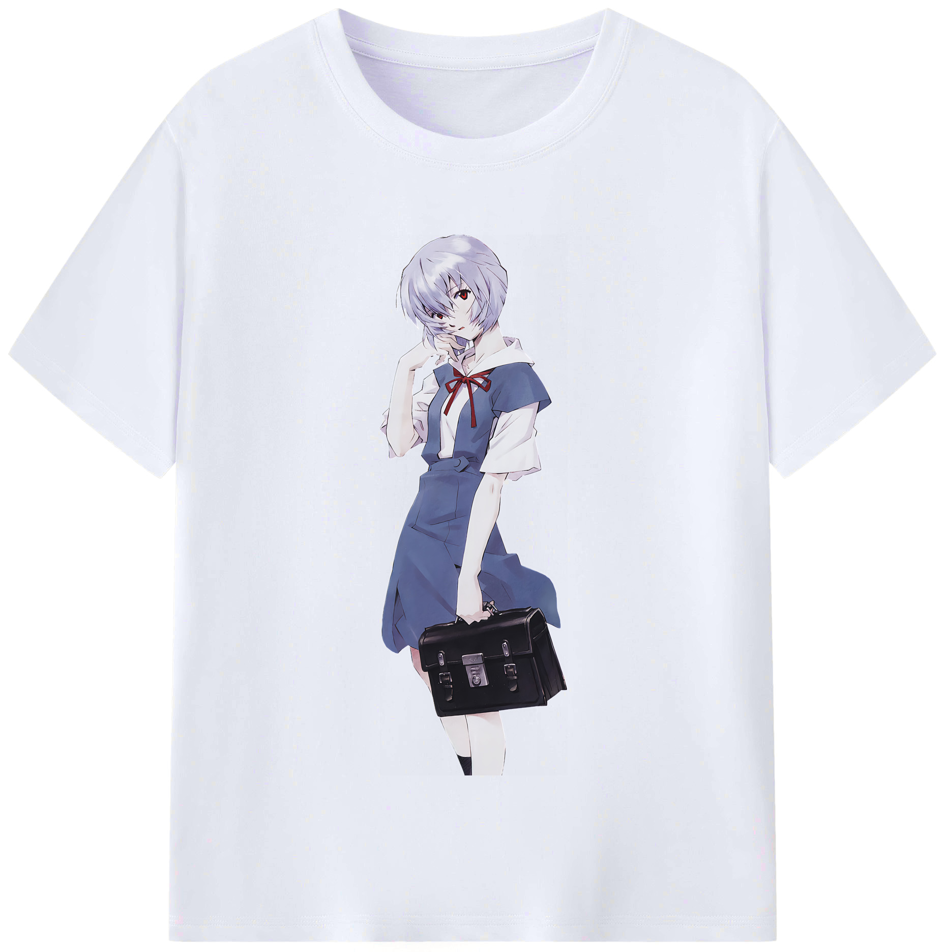 （画像用） EVA 新世紀エヴァンゲリオン レディースカジュアルプリントTシャツ（綿100％）