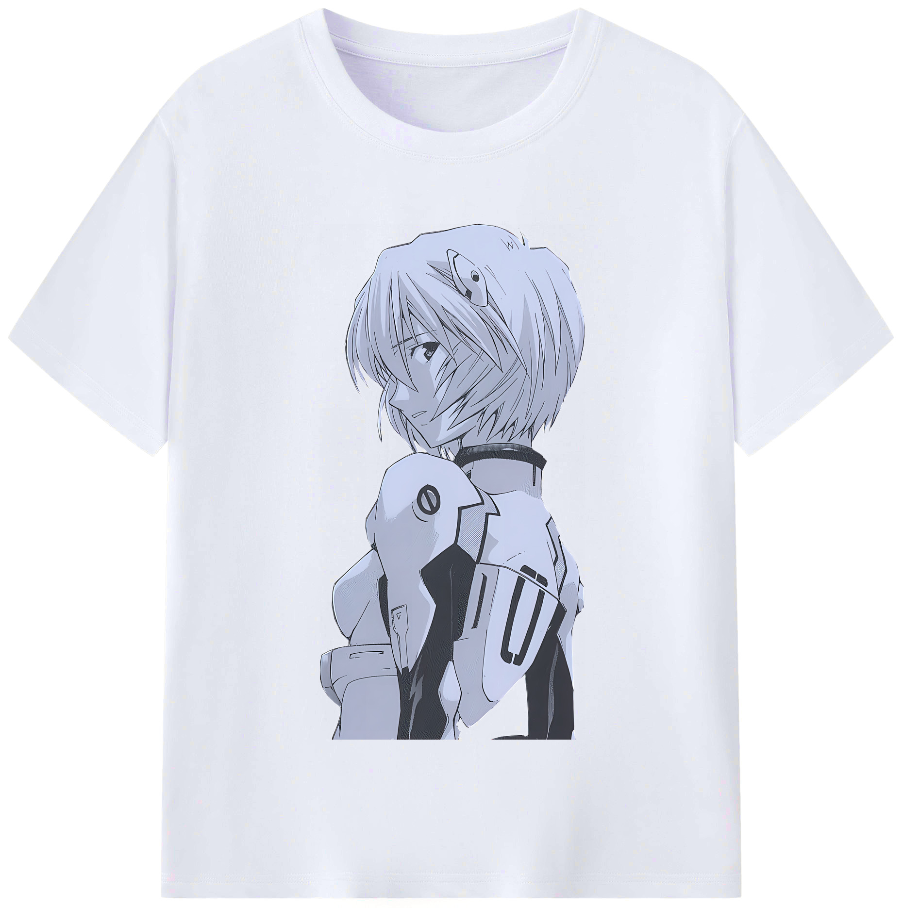 （画像用） EVA 新世紀エヴァンゲリオン レディースカジュアルプリントTシャツ（綿100％）