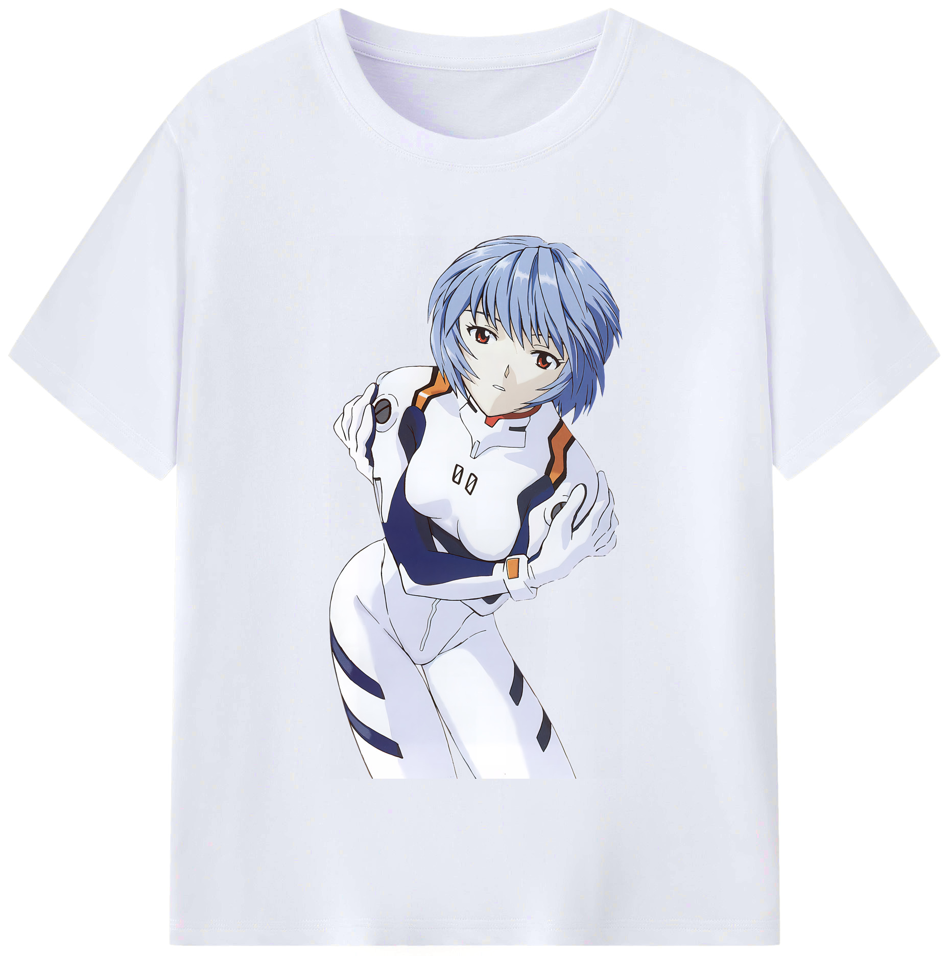 （画像用） EVA 新世紀エヴァンゲリオン レディースカジュアルプリントTシャツ（綿100％）