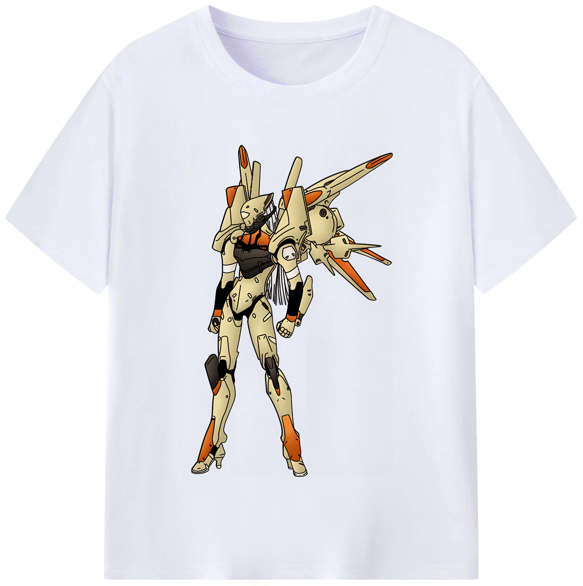 （画像用） EVA 新世紀エヴァンゲリオン レディースカジュアルプリントTシャツ（綿100％）