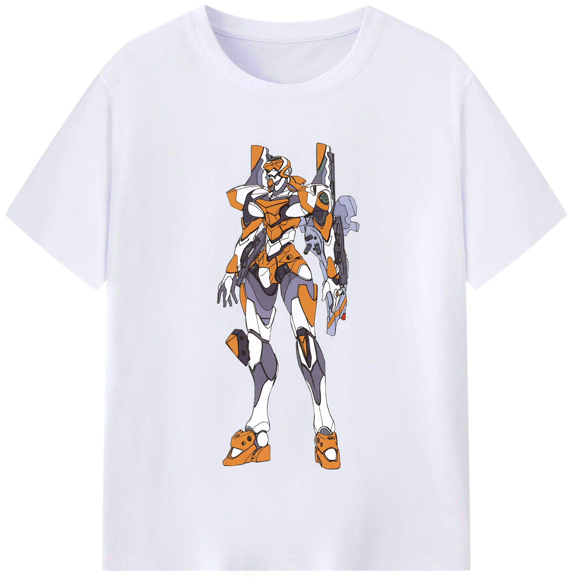 （画像用） EVA 新世紀エヴァンゲリオン レディースカジュアルプリントTシャツ（綿100％）