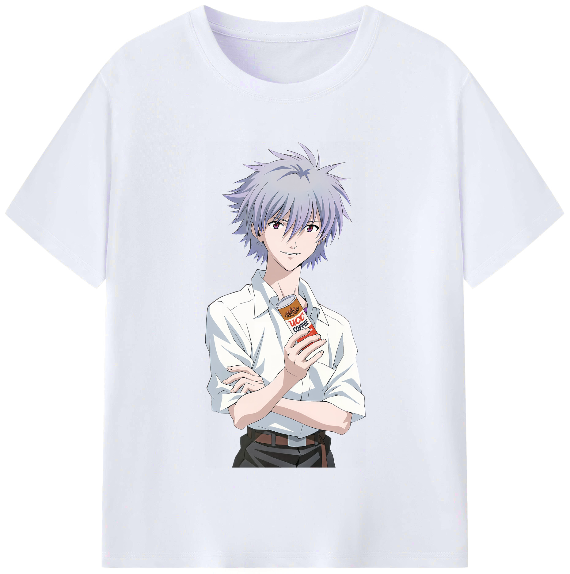 （画像用） EVA 新世紀エヴァンゲリオン レディースカジュアルプリントTシャツ（綿100％）