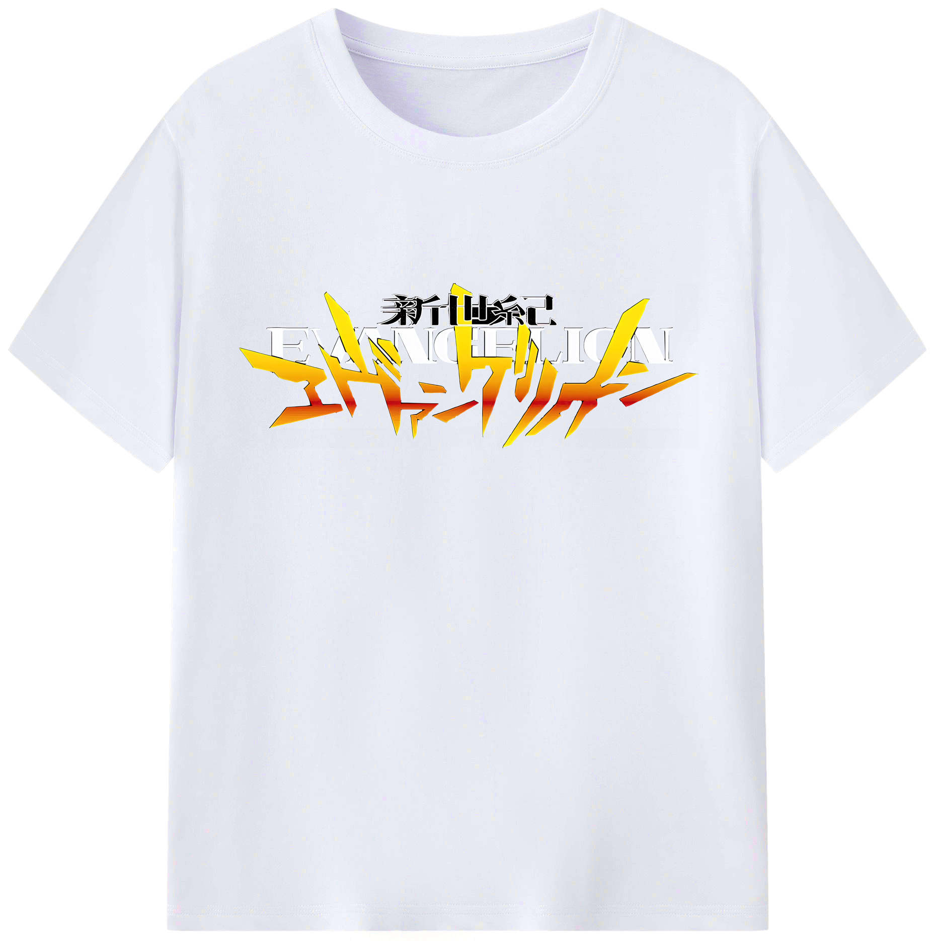 （画像用） EVA 新世紀エヴァンゲリオン レディースカジュアルプリントTシャツ（綿100％）