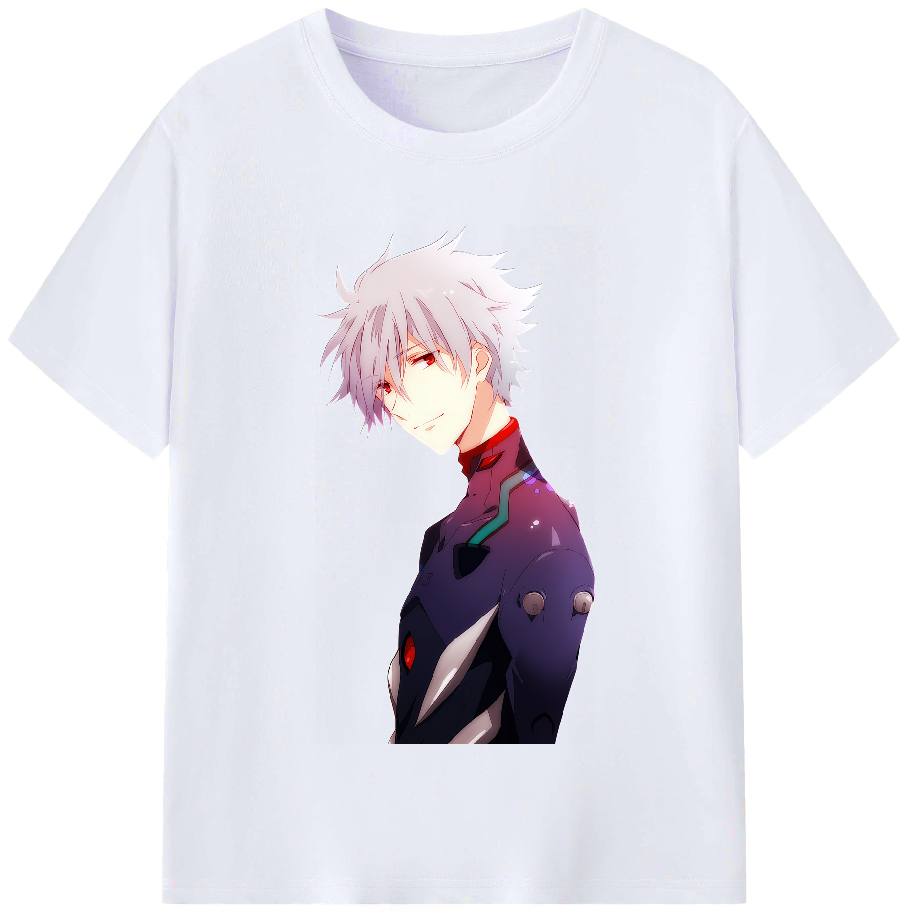 （画像用） EVA 新世紀エヴァンゲリオン レディースカジュアルプリントTシャツ（綿100％）