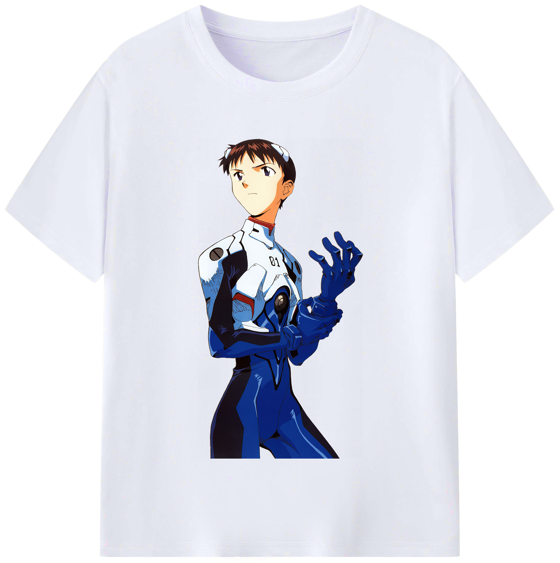 （画像用） EVA 新世紀エヴァンゲリオン レディースカジュアルプリントTシャツ（綿100％）