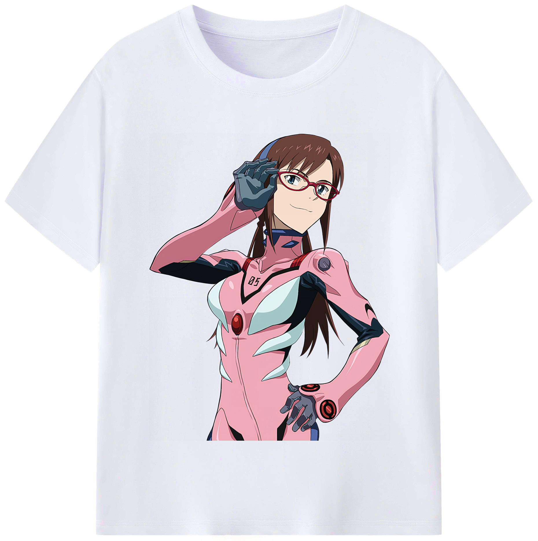 （画像用） EVA 新世紀エヴァンゲリオン レディースカジュアルプリントTシャツ（綿100％）