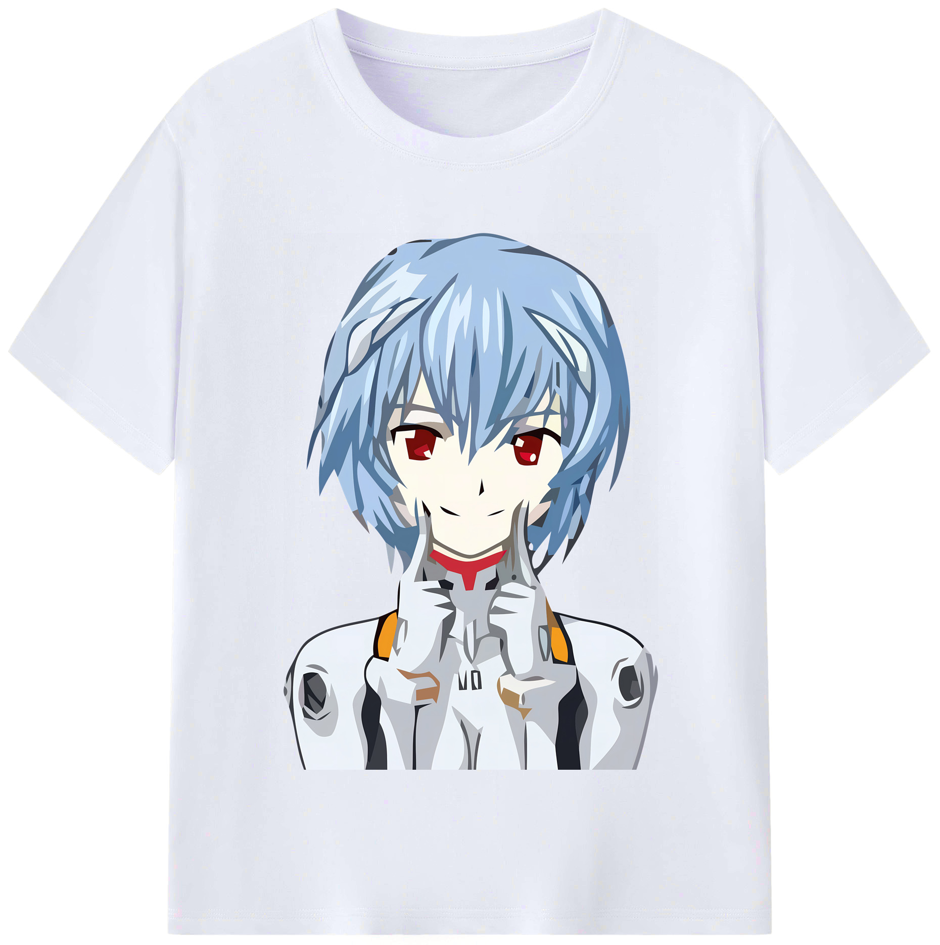 （画像用） EVA 新世紀エヴァンゲリオン レディースカジュアルプリントTシャツ（綿100％）