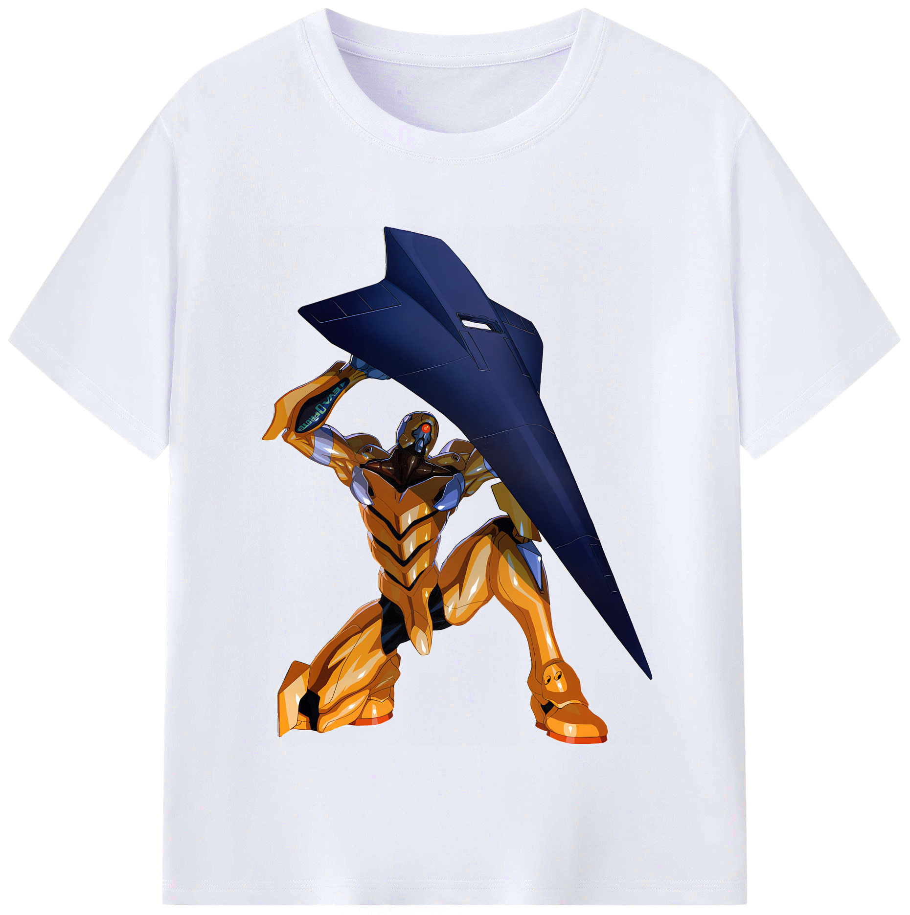 （画像用） EVA 新世紀エヴァンゲリオン レディースカジュアルプリントTシャツ（綿100％）