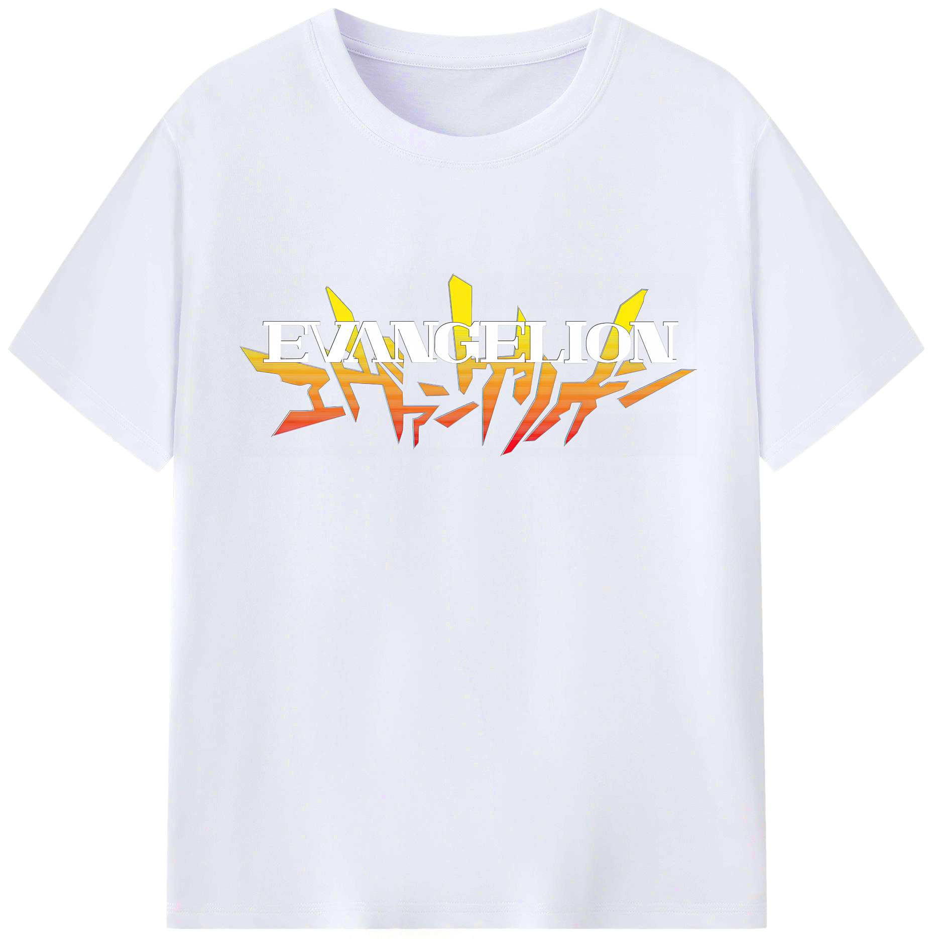 （画像用） EVA 新世紀エヴァンゲリオン レディースカジュアルプリントTシャツ（綿100％）
