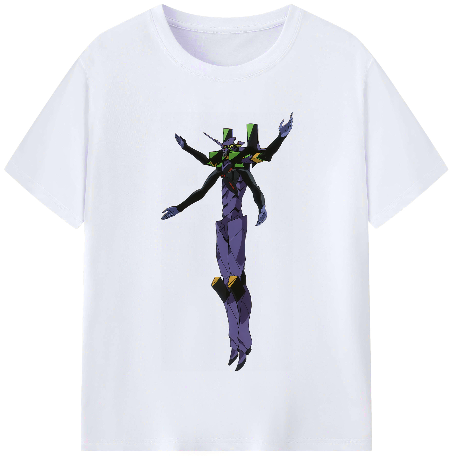 （画像用） EVA 新世紀エヴァンゲリオン レディースカジュアルプリントTシャツ（綿100％）