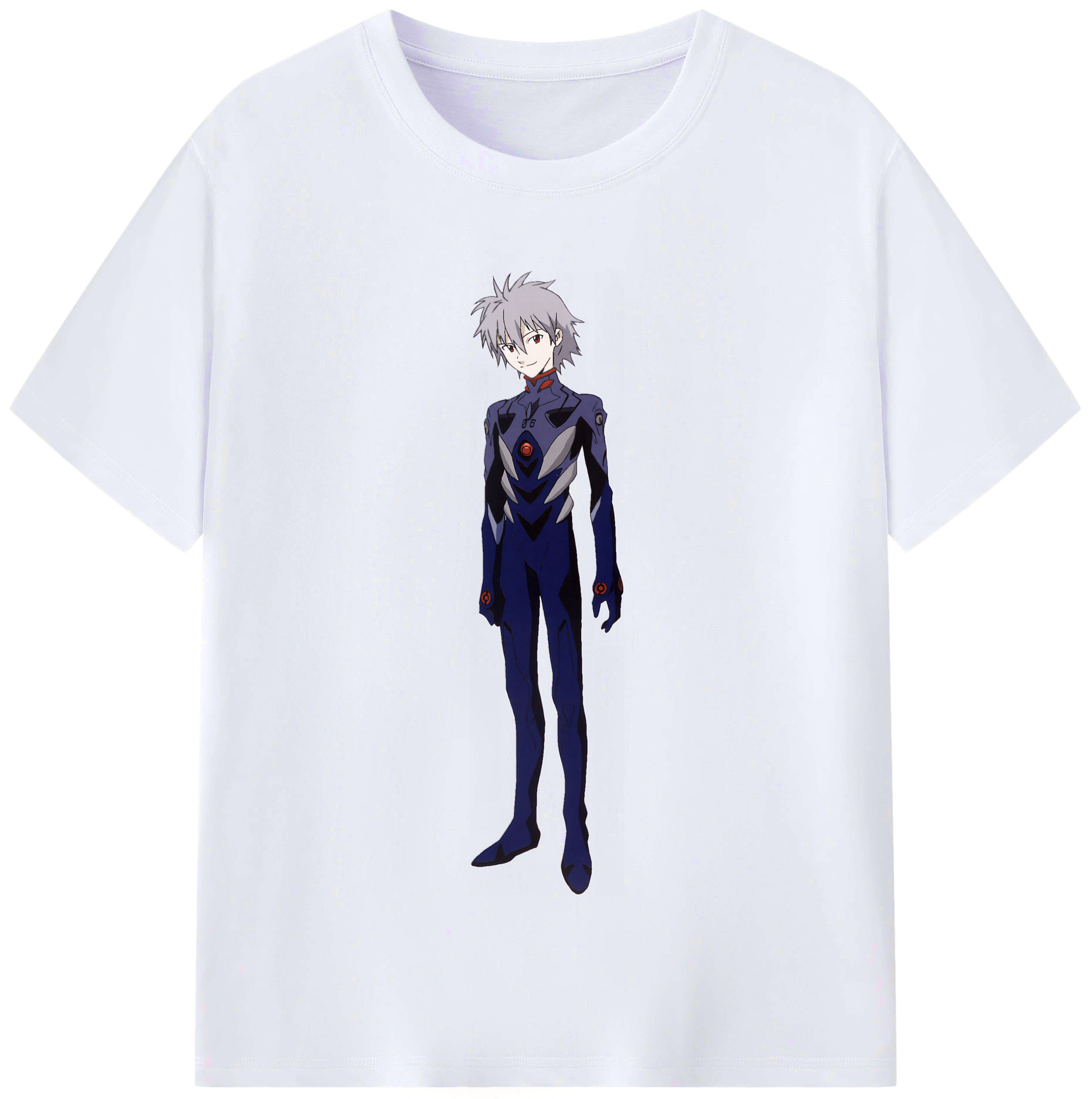 （画像用） EVA 新世紀エヴァンゲリオン レディースカジュアルプリントTシャツ（綿100％）