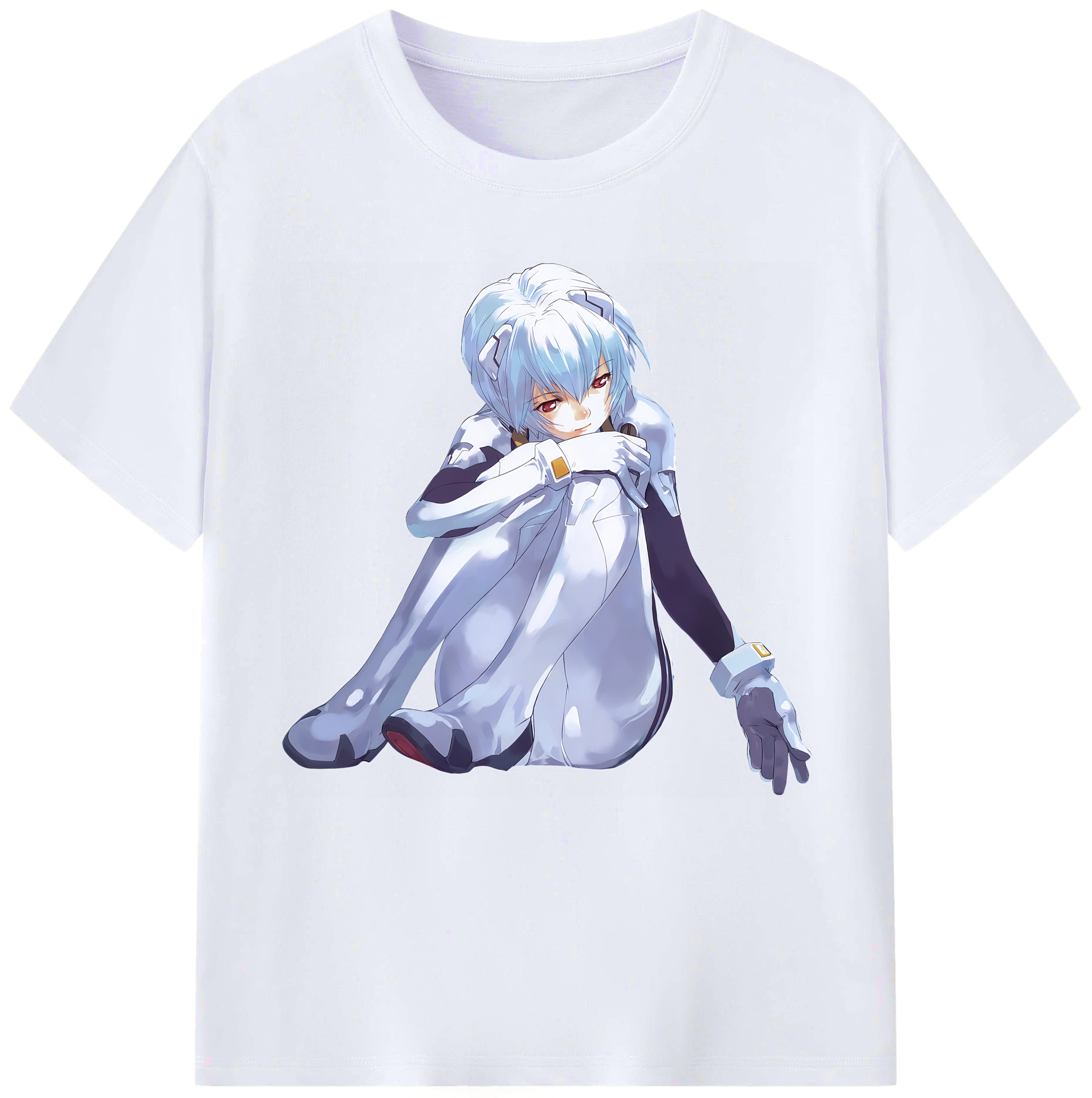 （画像用） EVA 新世紀エヴァンゲリオン レディースカジュアルプリントTシャツ（綿100％）