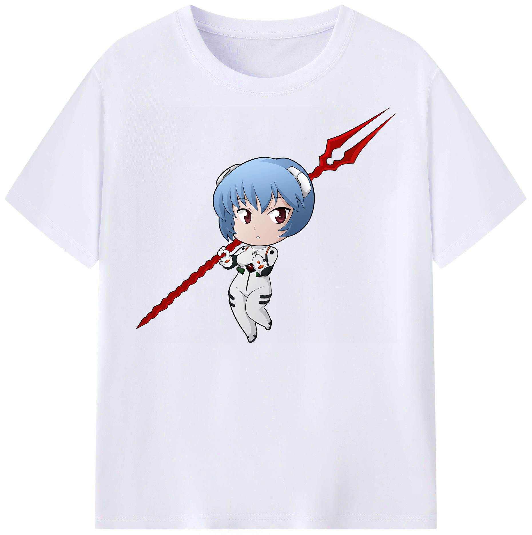 （画像用） EVA 新世紀エヴァンゲリオン レディースカジュアルプリントTシャツ（綿100％）