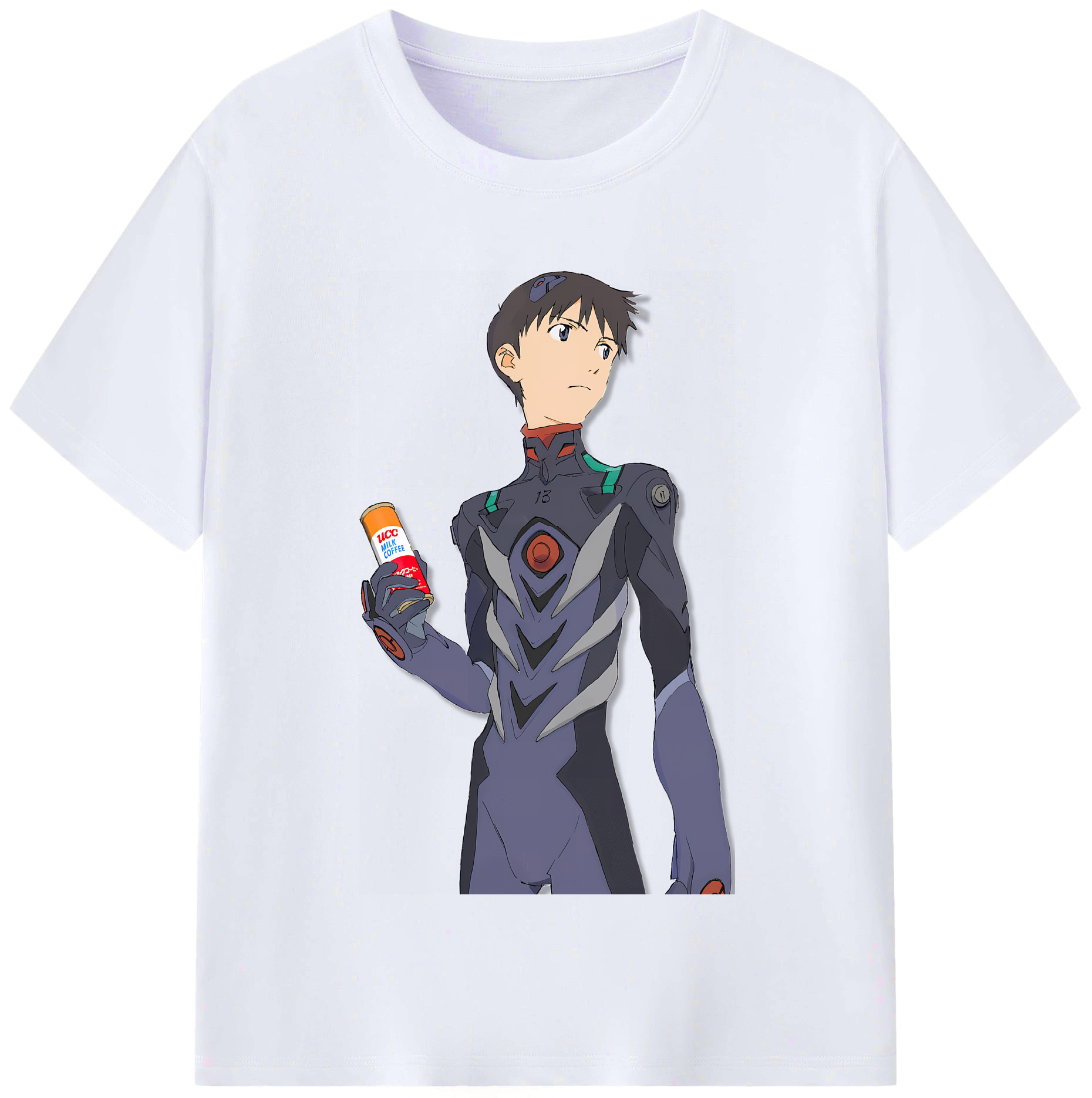 （画像用） EVA 新世紀エヴァンゲリオン レディースカジュアルプリントTシャツ（綿100％）