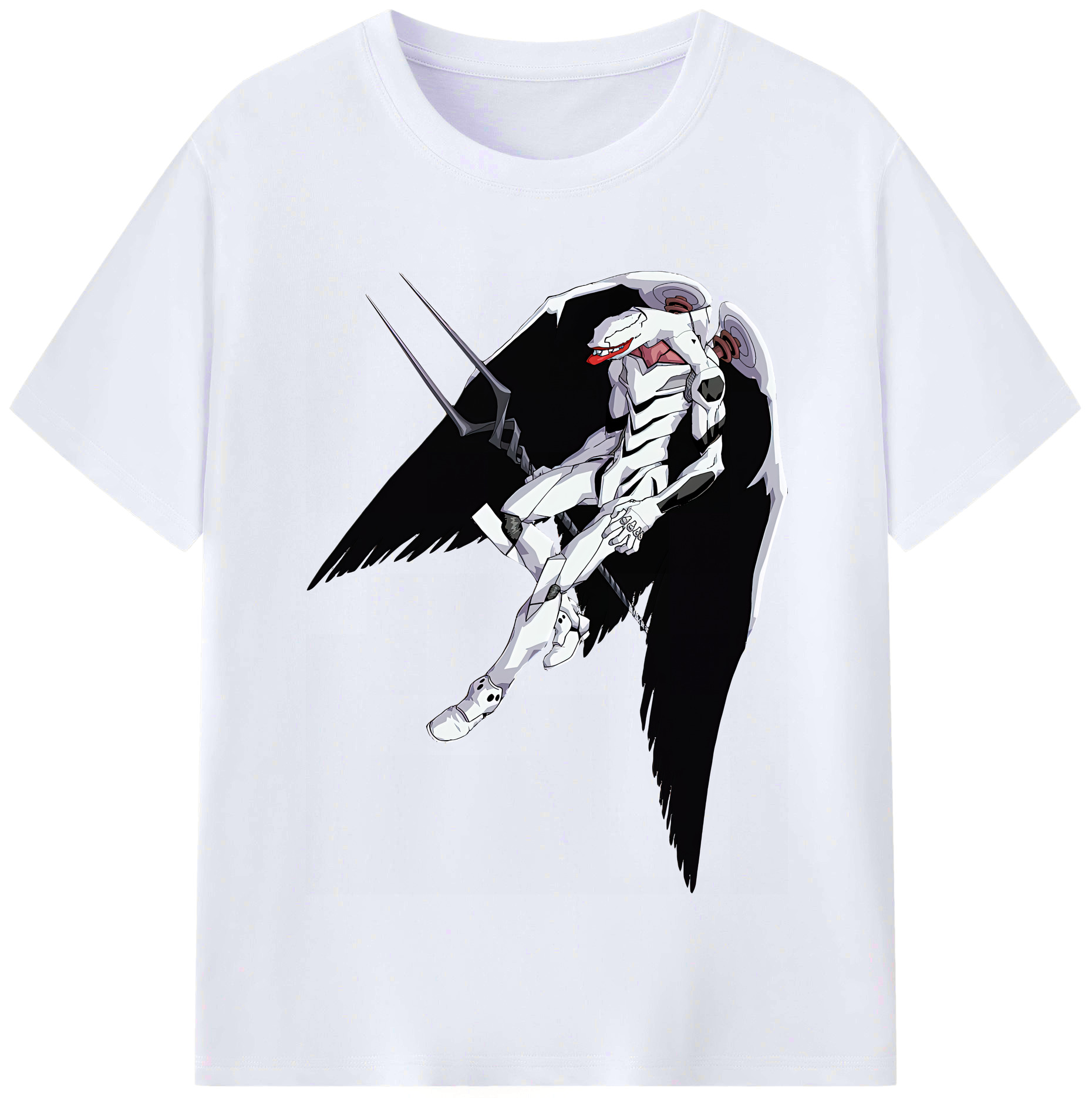 （画像用） EVA 新世紀エヴァンゲリオン レディースカジュアルプリントTシャツ（綿100％）
