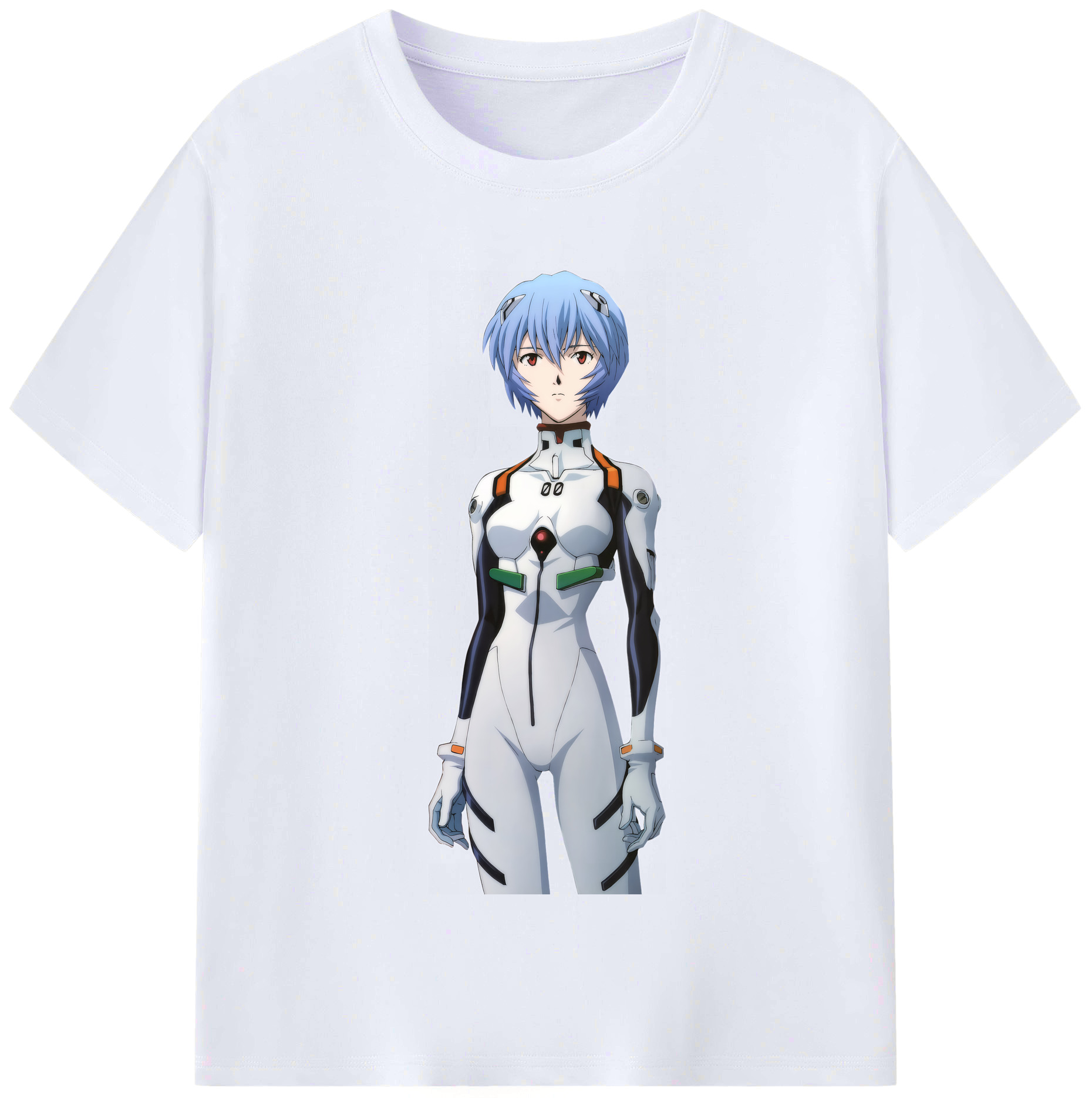 （画像用） EVA 新世紀エヴァンゲリオン レディースカジュアルプリントTシャツ（綿100％）