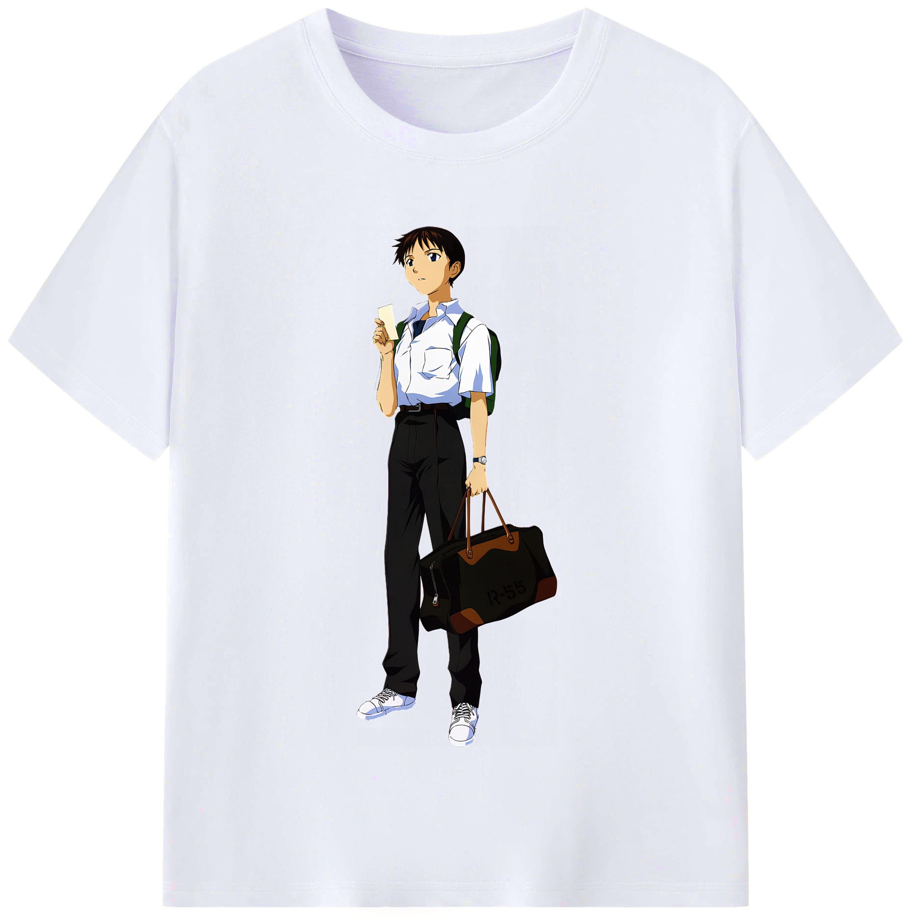 （画像用） EVA 新世紀エヴァンゲリオン レディースカジュアルプリントTシャツ（綿100％）