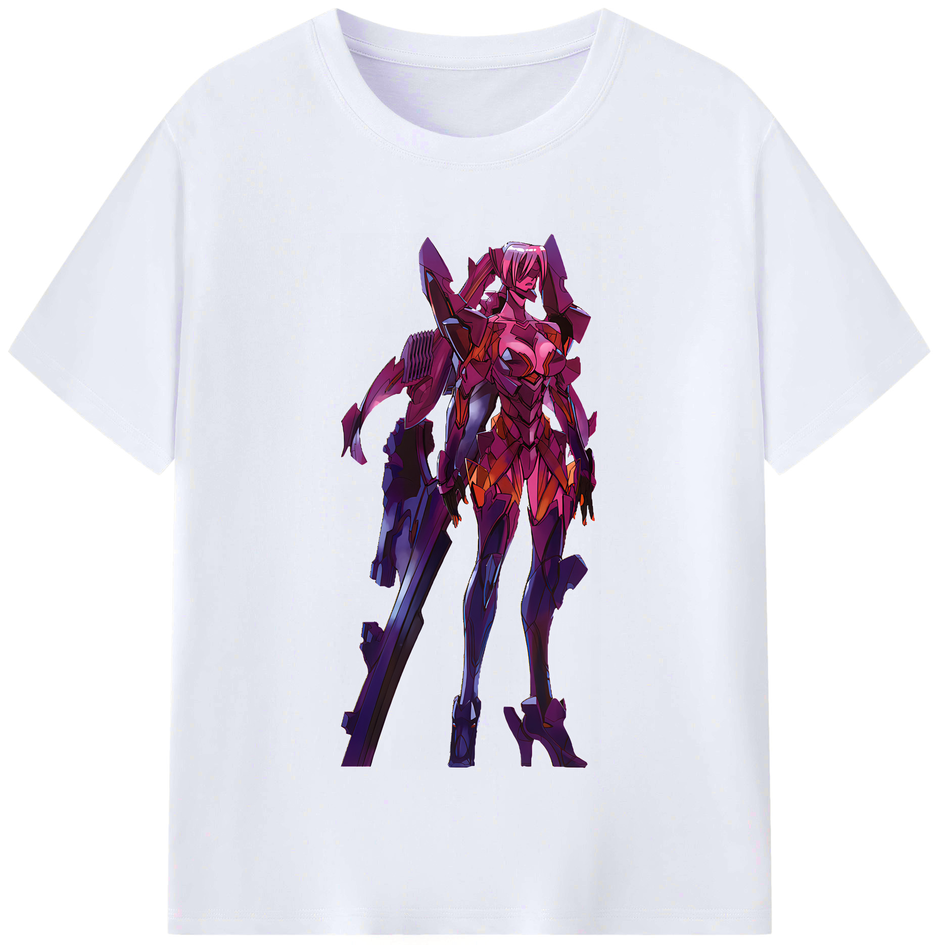 （画像用） EVA 新世紀エヴァンゲリオン レディースカジュアルプリントTシャツ（綿100％）