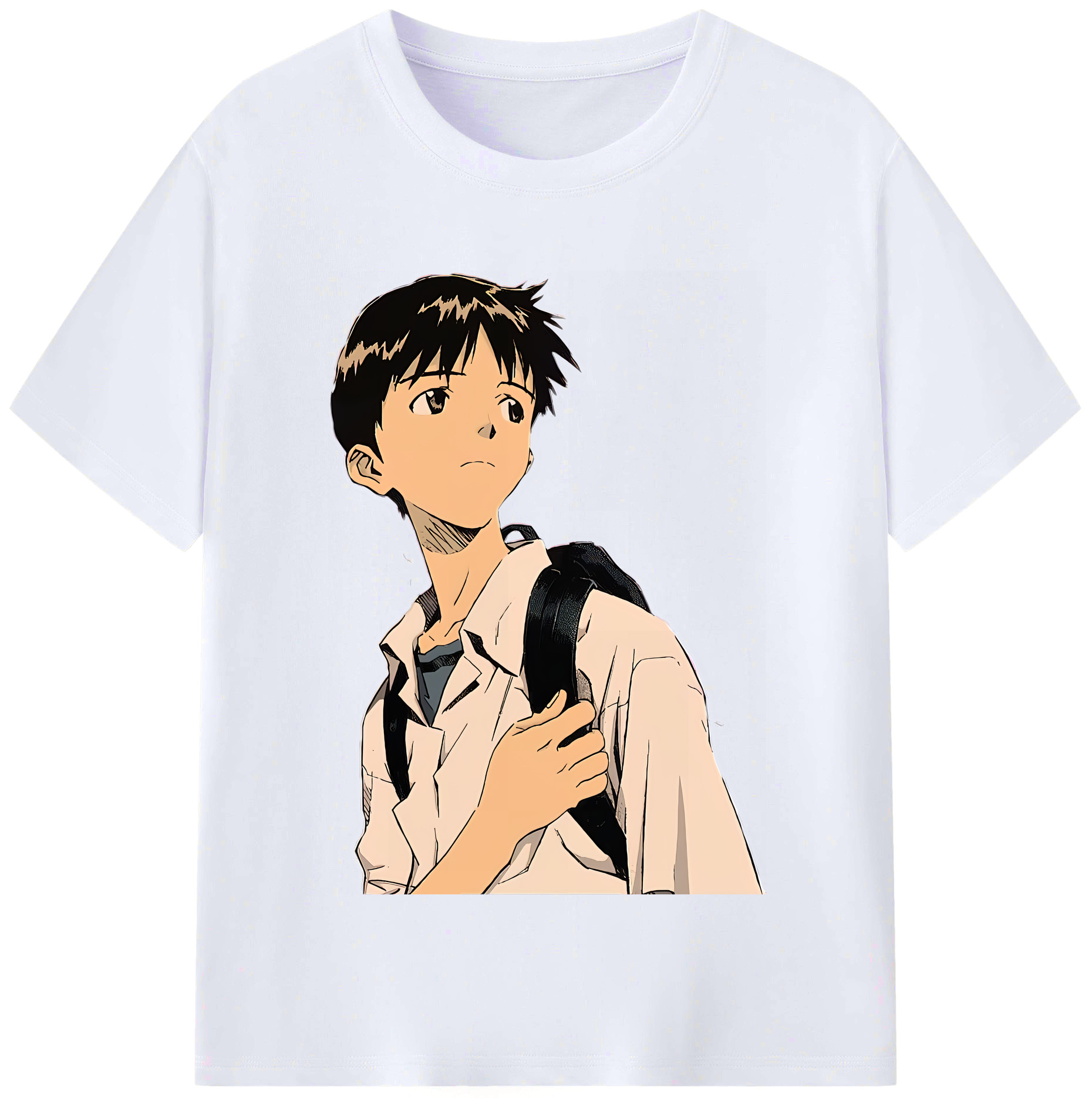 （画像用） EVA 新世紀エヴァンゲリオン レディースカジュアルプリントTシャツ（綿100％）