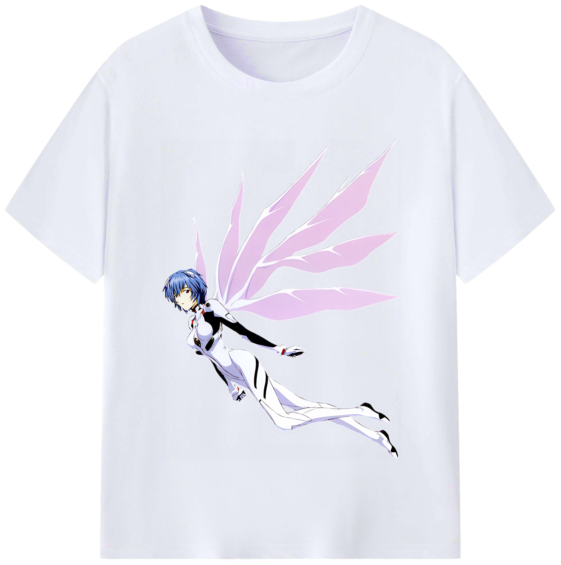 （画像用） EVA 新世紀エヴァンゲリオン レディースカジュアルプリントTシャツ（綿100％）