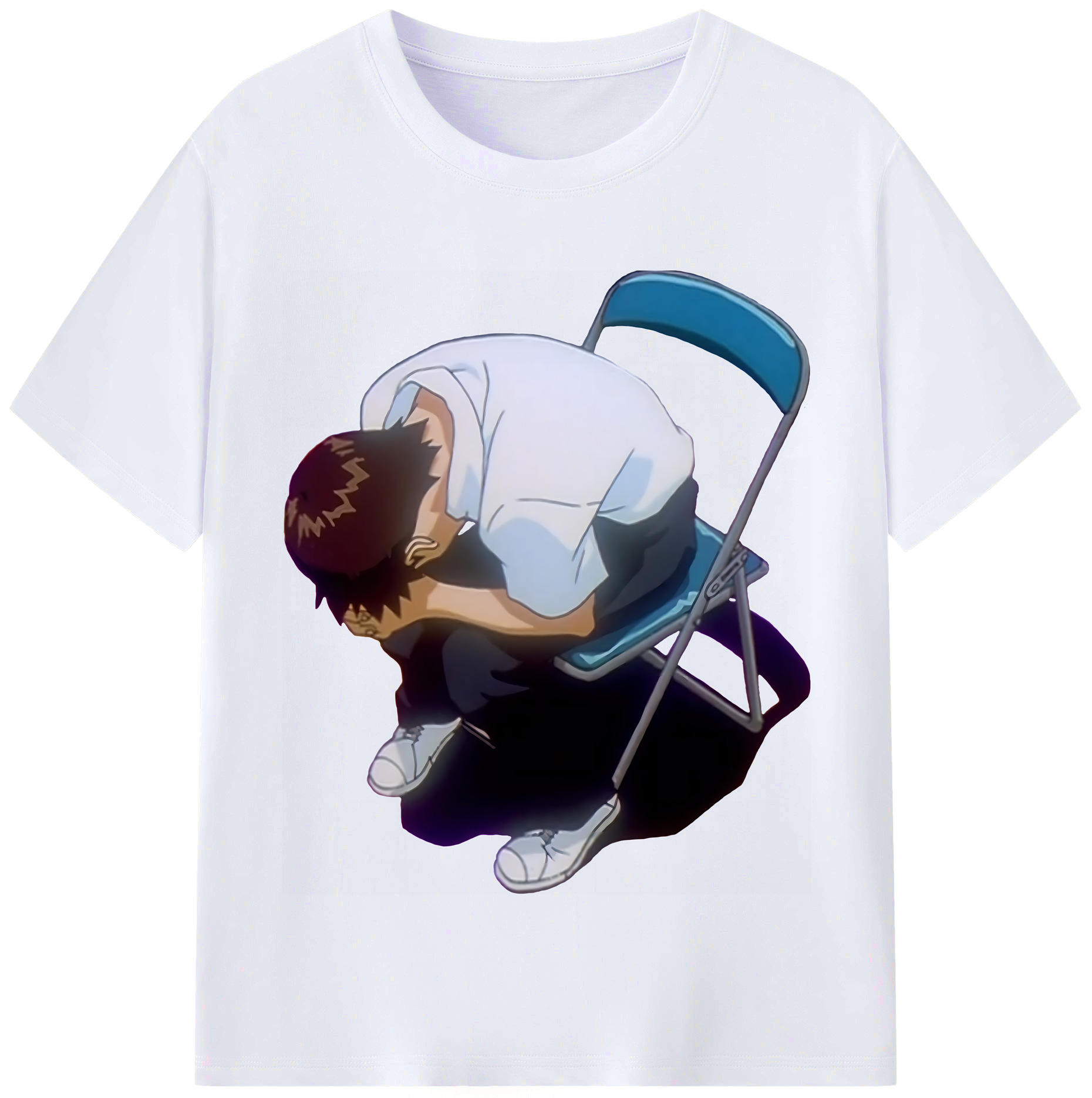 （画像用） EVA 新世紀エヴァンゲリオン レディースカジュアルプリントTシャツ（綿100％）