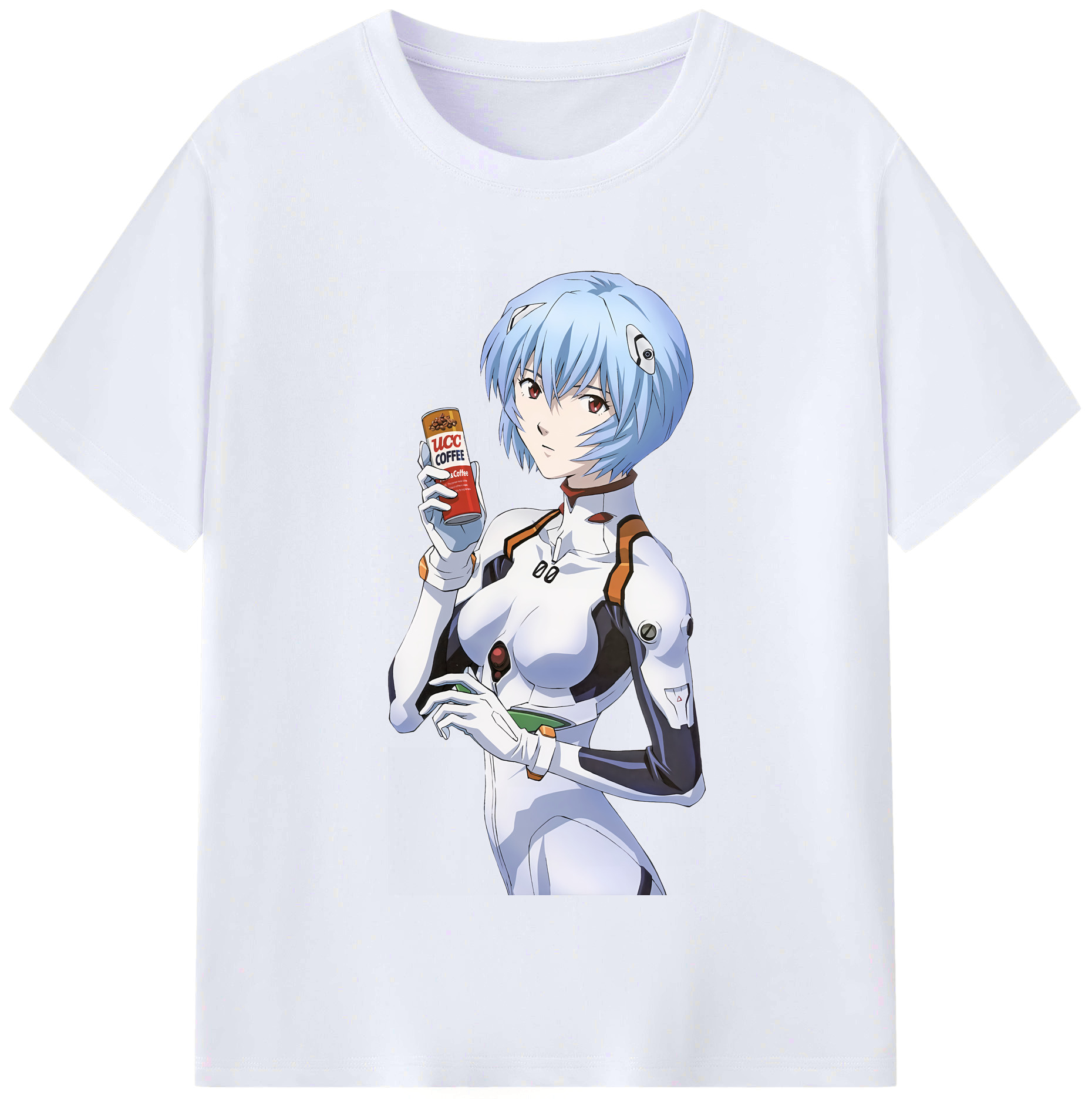 （画像用） EVA 新世紀エヴァンゲリオン レディースカジュアルプリントTシャツ（綿100％）