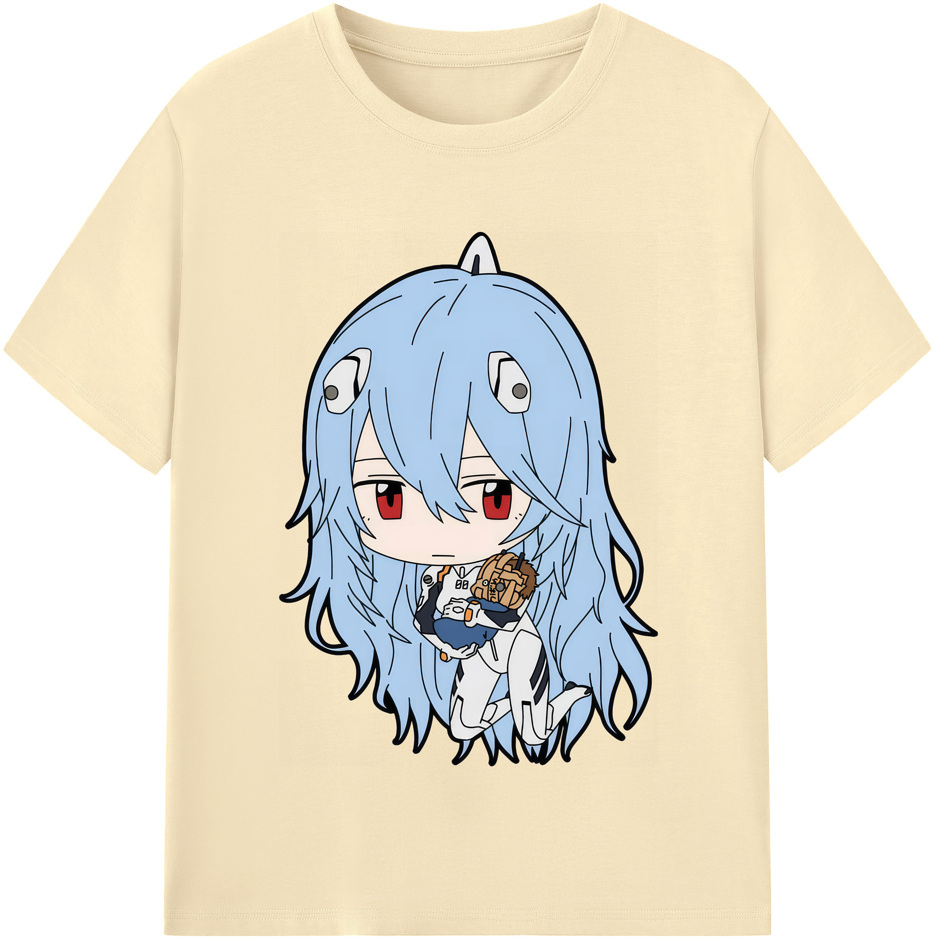 （画像用） EVA 新世紀エヴァンゲリオン 綿100％半袖Tシャツ（フロントプリント）