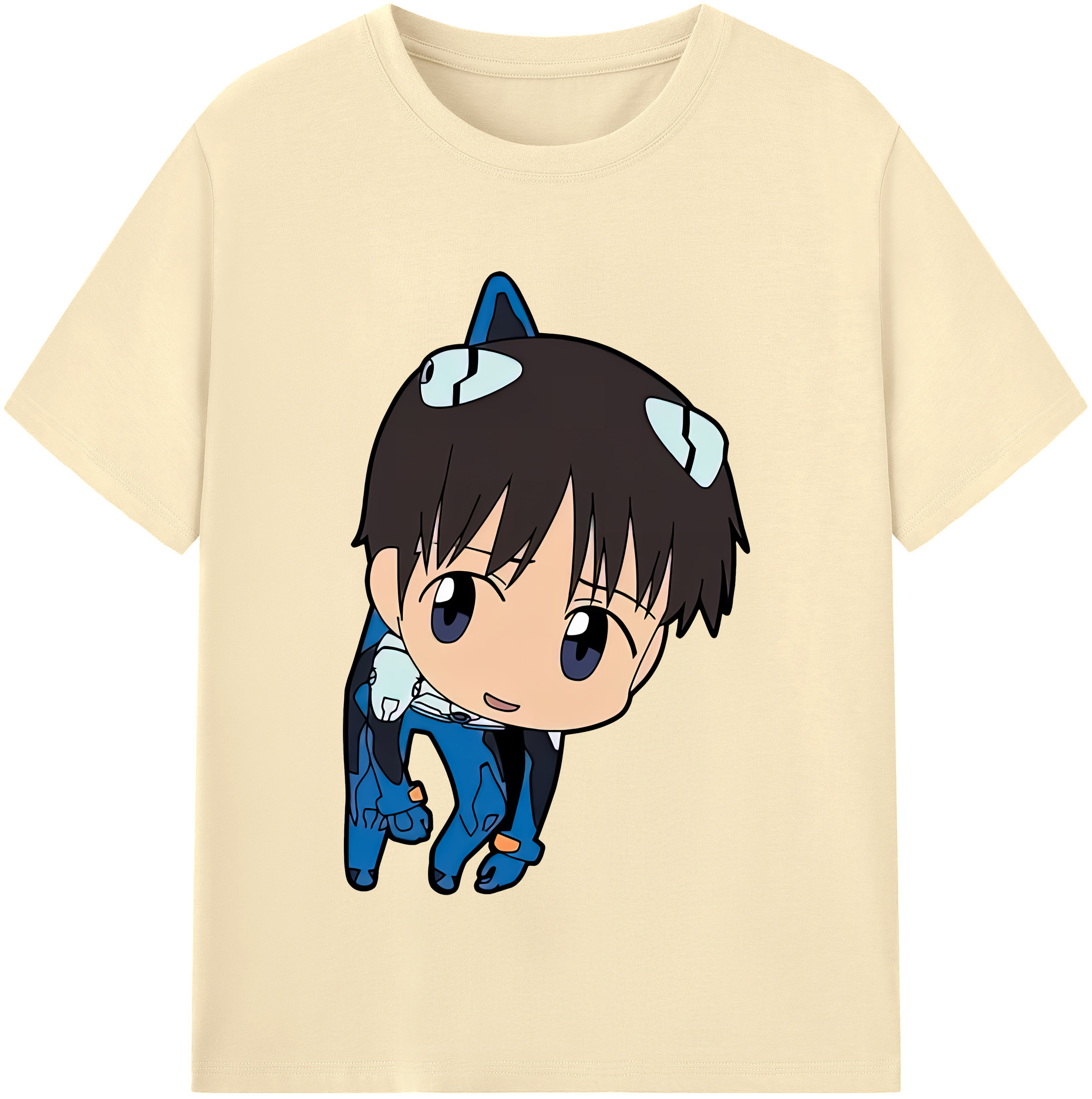 （画像用） EVA 新世紀エヴァンゲリオン 綿100％半袖Tシャツ（フロントプリント）