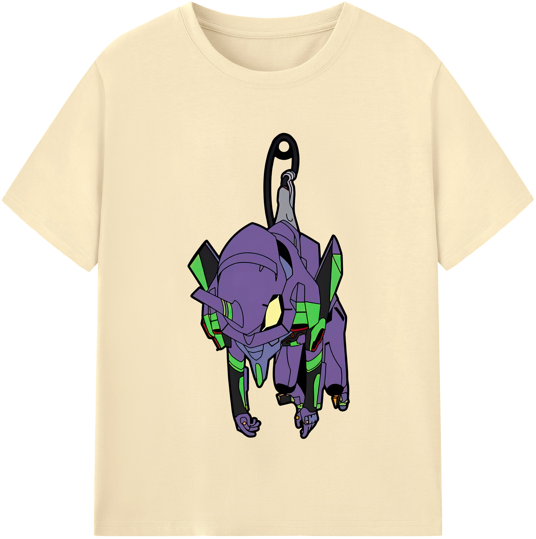 （画像用） EVA 新世紀エヴァンゲリオン 綿100％半袖Tシャツ（フロントプリント）