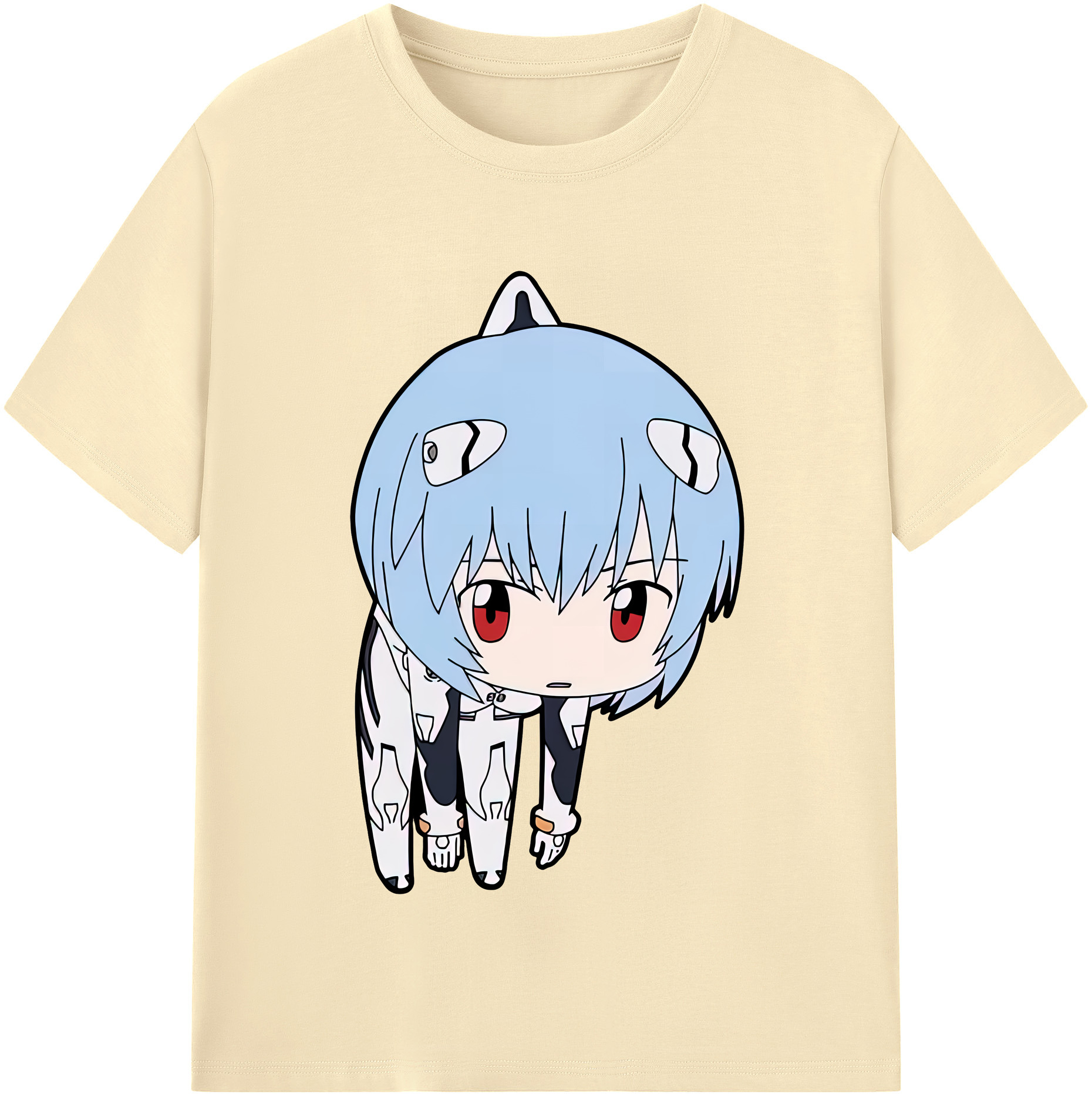 （画像用） EVA 新世紀エヴァンゲリオン 綿100％半袖Tシャツ（フロントプリント）
