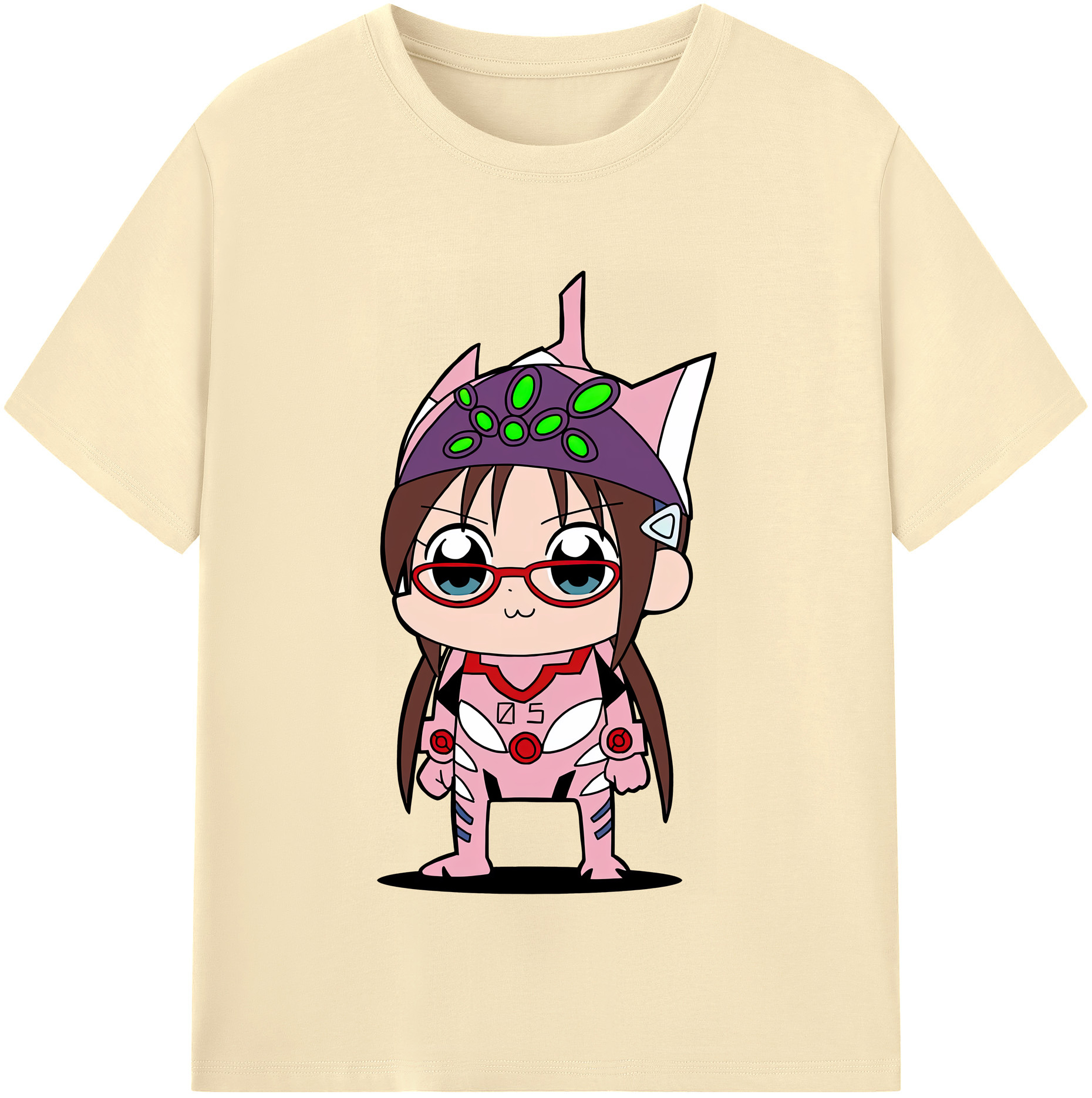 （画像用） EVA 新世紀エヴァンゲリオン 綿100％半袖Tシャツ（フロントプリント）