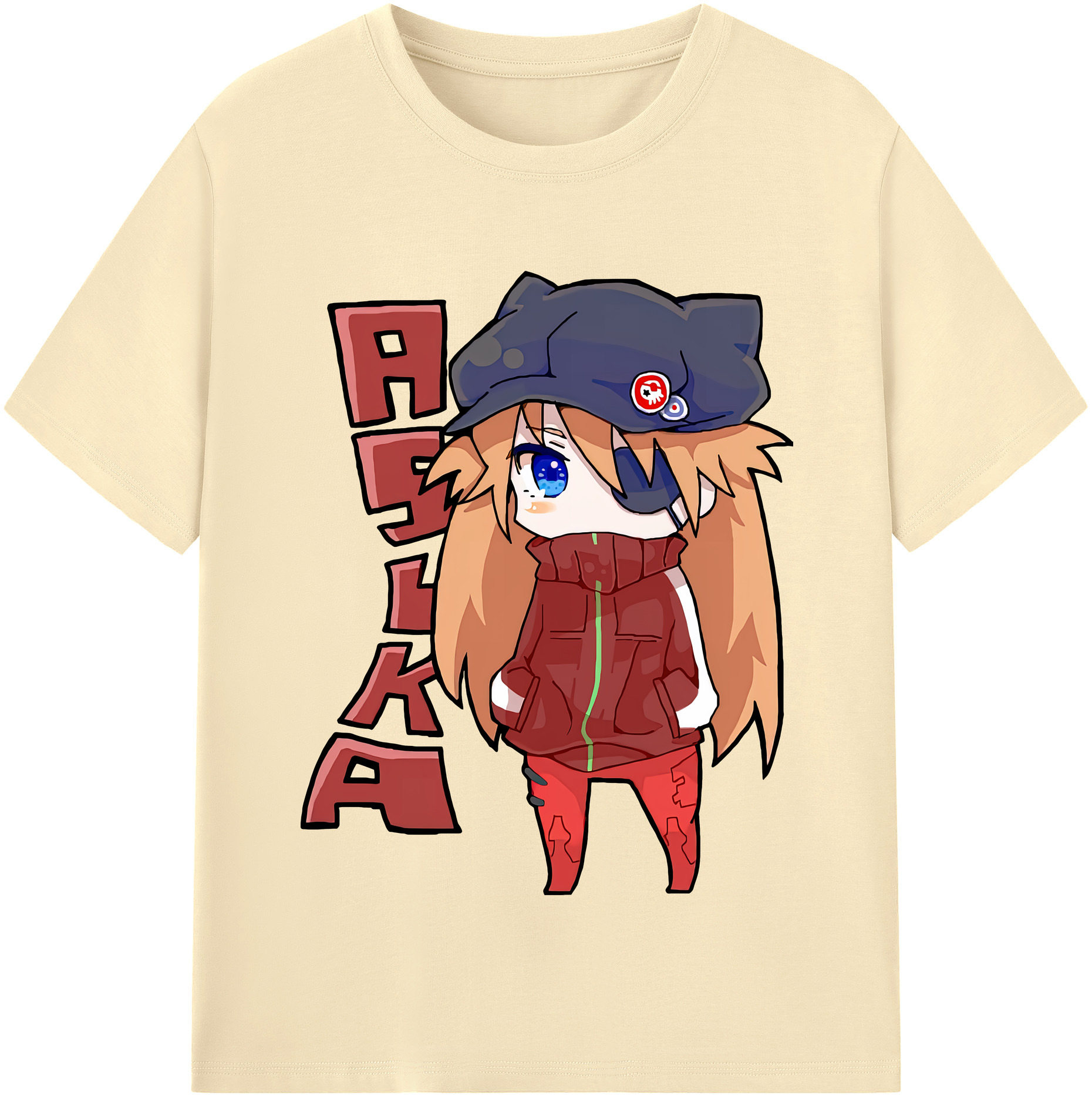 （画像用） EVA 新世紀エヴァンゲリオン 綿100％半袖Tシャツ（フロントプリント）