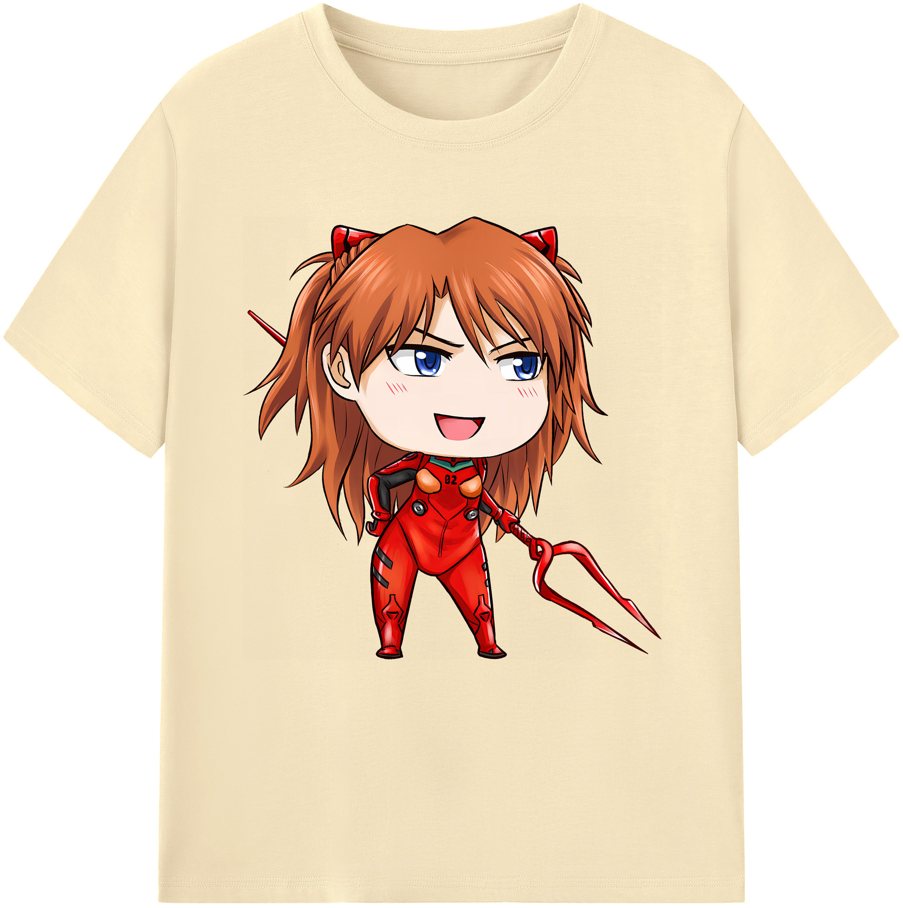 （画像用） EVA 新世紀エヴァンゲリオン 綿100％半袖Tシャツ（フロントプリント）
