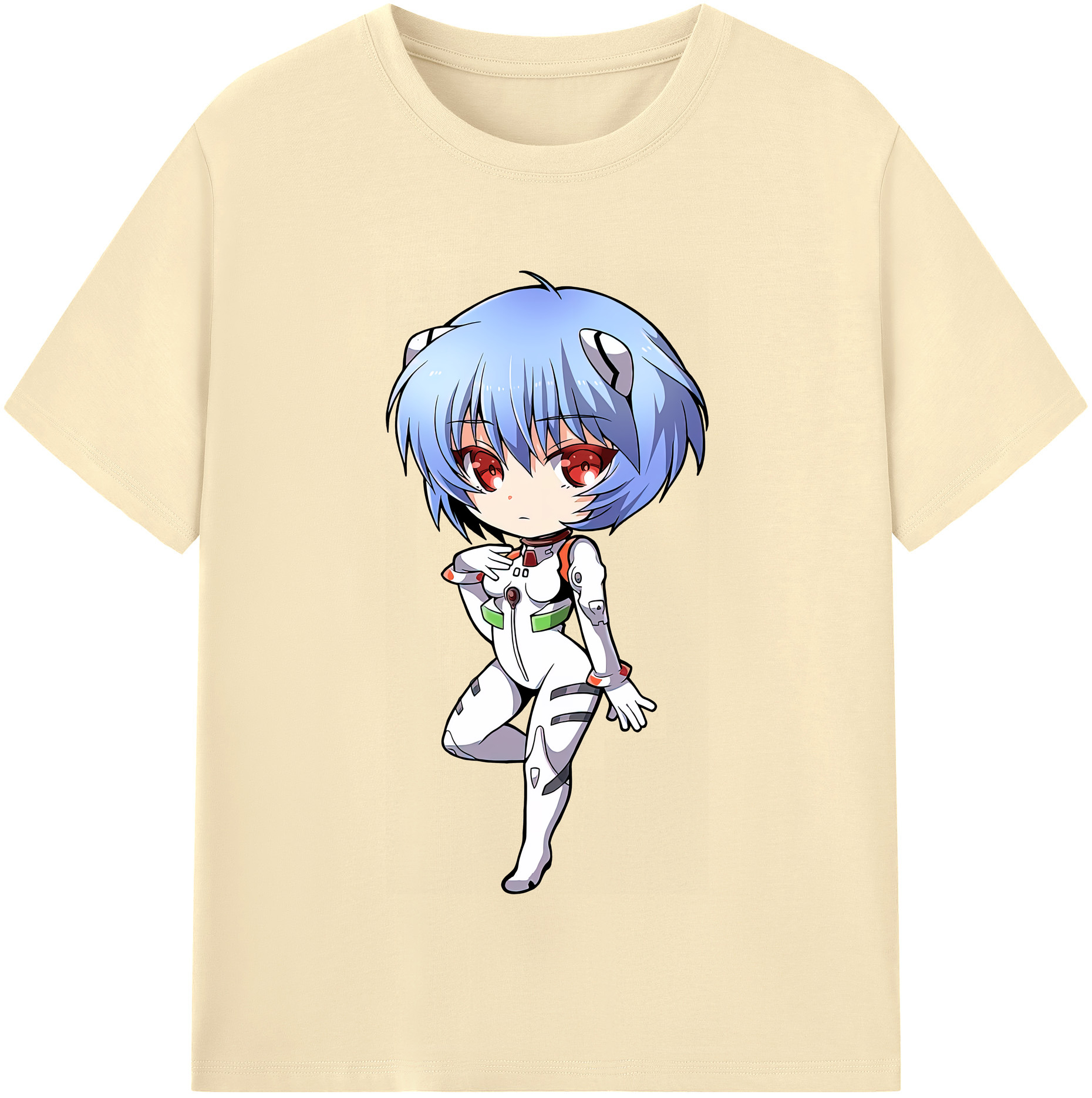 （画像用） EVA 新世紀エヴァンゲリオン 綿100％半袖Tシャツ（フロントプリント）