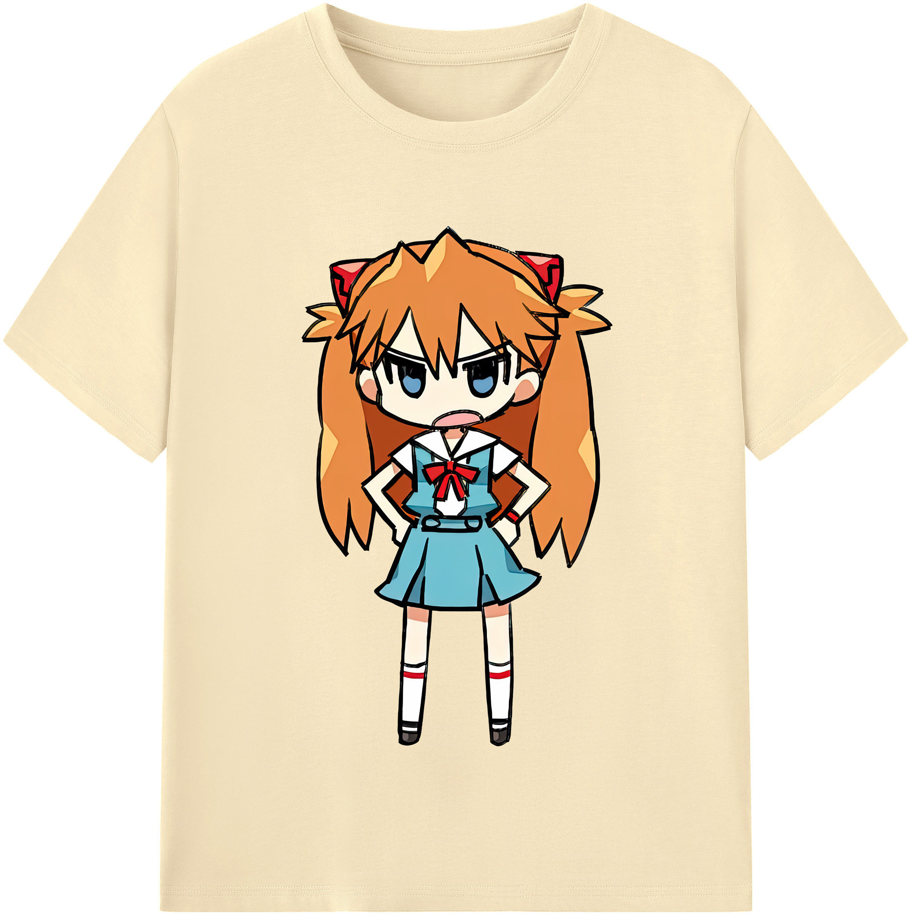 （画像用） EVA 新世紀エヴァンゲリオン 綿100％半袖Tシャツ（フロントプリント）