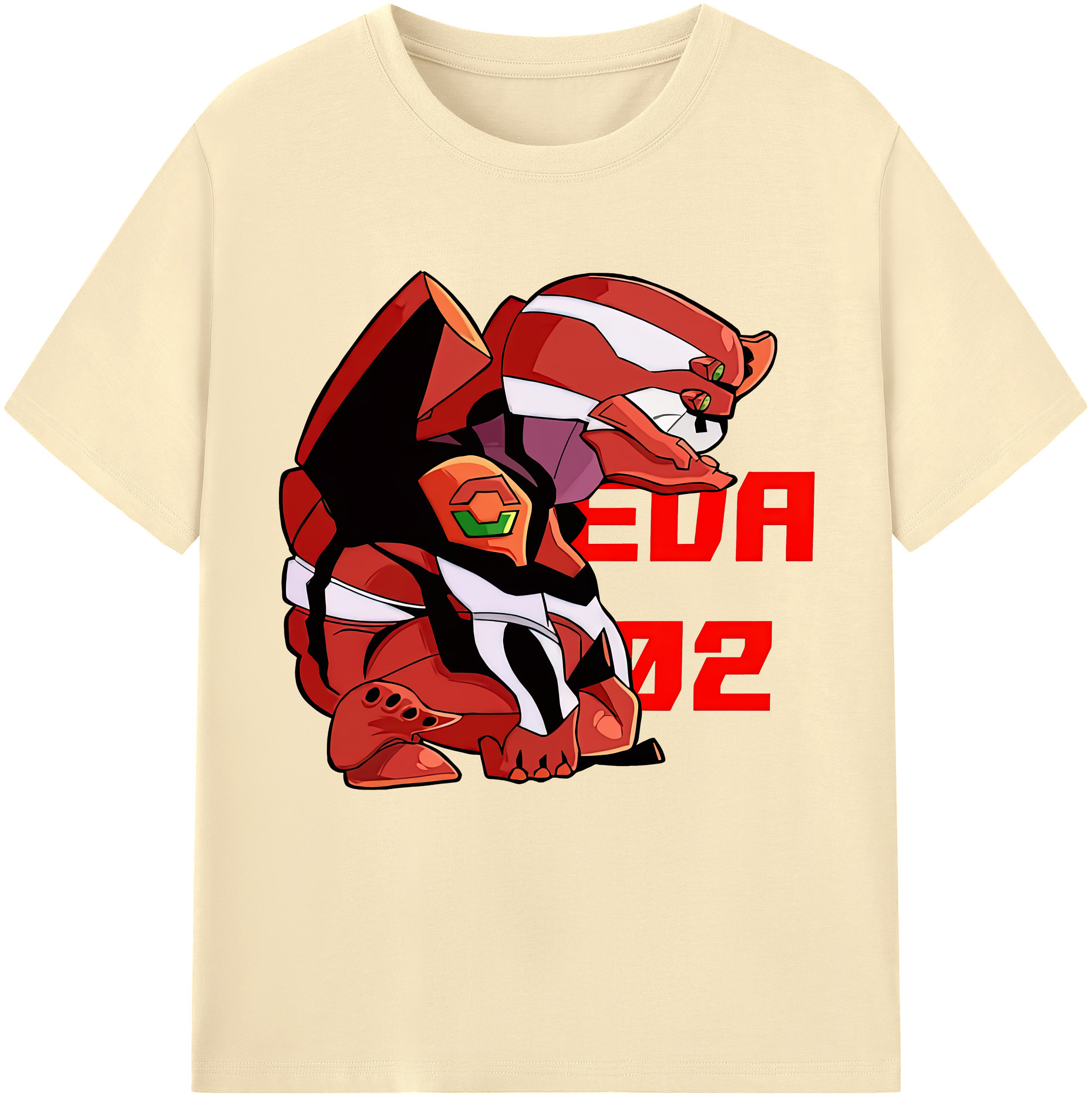 （画像用） EVA 新世紀エヴァンゲリオン 綿100％半袖Tシャツ（フロントプリント）