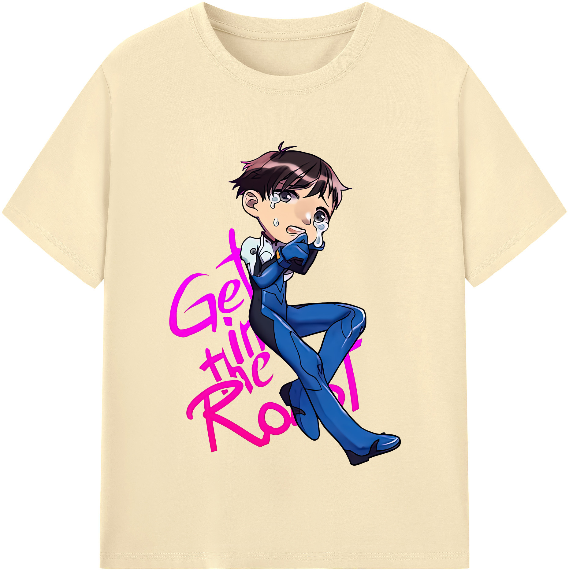 （画像用） EVA 新世紀エヴァンゲリオン 綿100％半袖Tシャツ（フロントプリント）