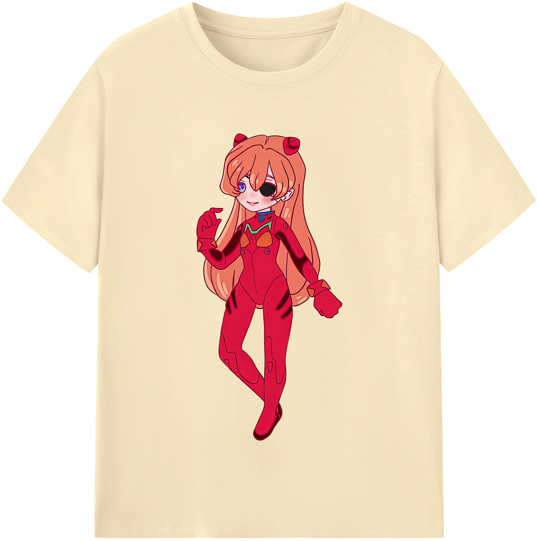 （画像用） EVA 新世紀エヴァンゲリオン 綿100％半袖Tシャツ（フロントプリント）