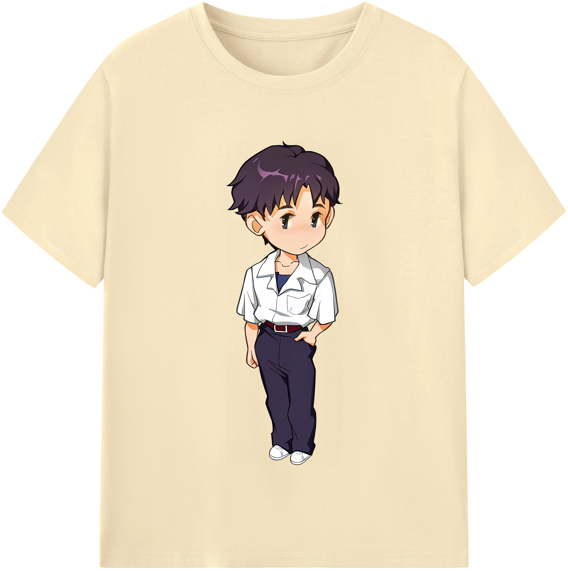 （画像用） EVA 新世紀エヴァンゲリオン 綿100％半袖Tシャツ（フロントプリント）
