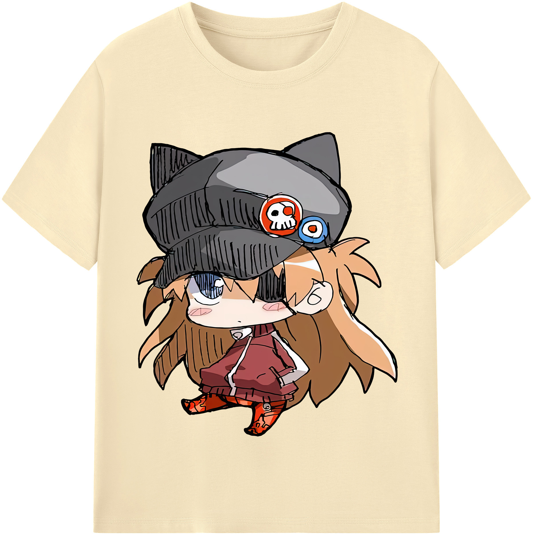 （画像用） EVA 新世紀エヴァンゲリオン 綿100％半袖Tシャツ（フロントプリント）